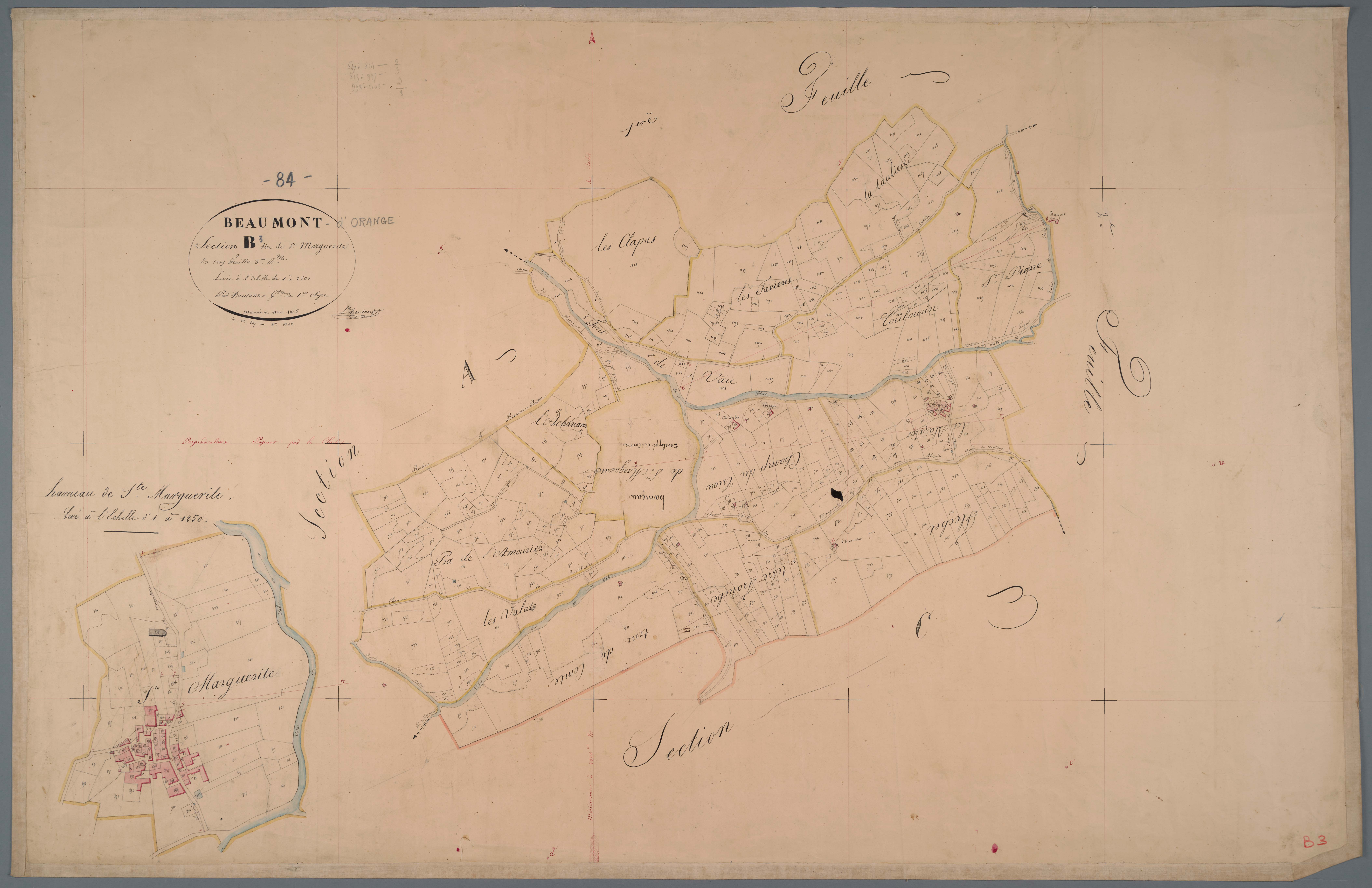 Beaumont-du-Ventoux - Feuille 3