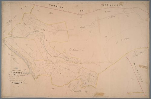 Beaumont-du-Ventoux - Feuille 1