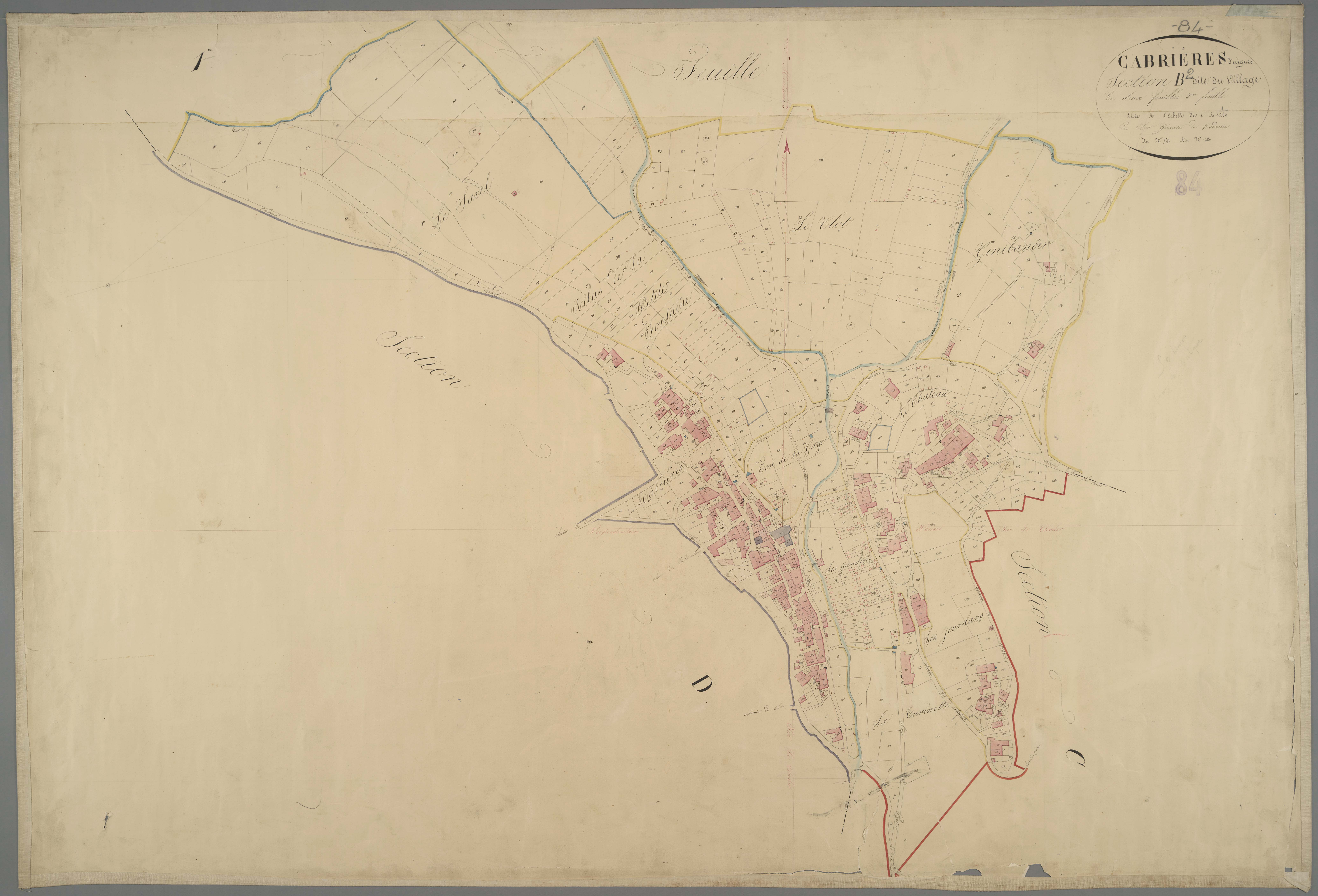 Cabrières-d'Aigues - Feuille 2