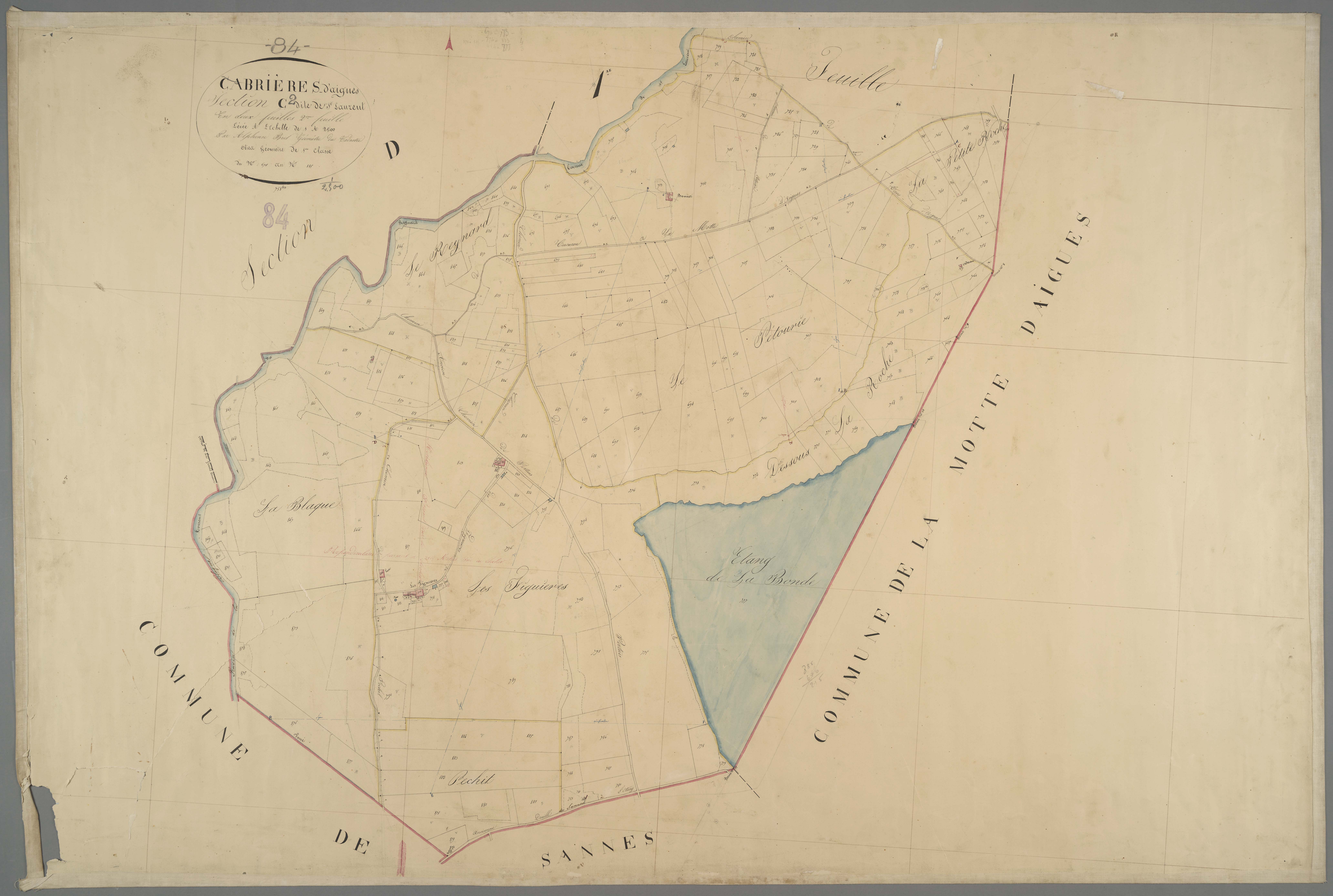 Cabrières-d'Aigues - Feuille 2