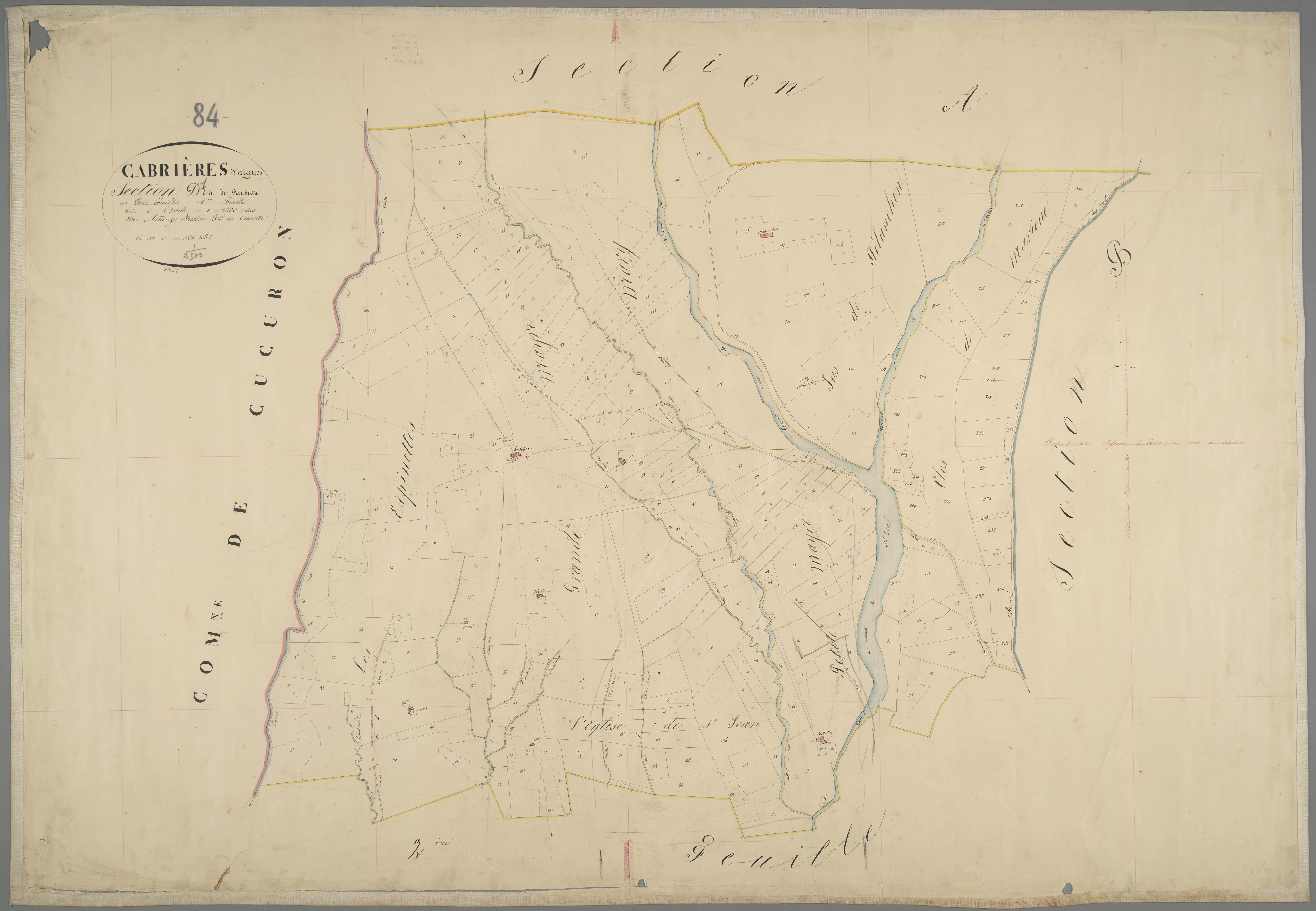 Cabrières-d'Aigues - Feuille 1