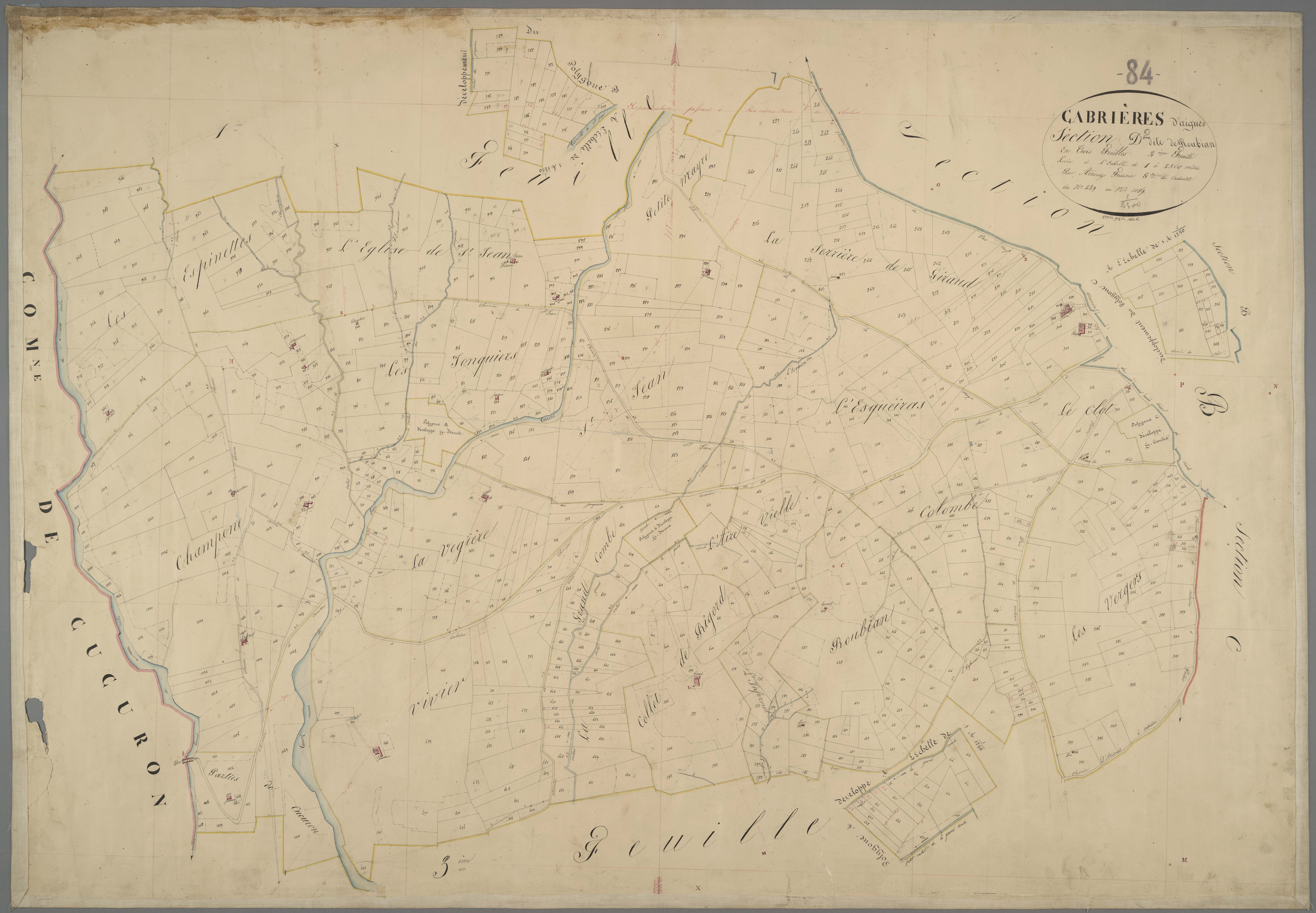 Cabrières-d'Aigues - Feuille 2
