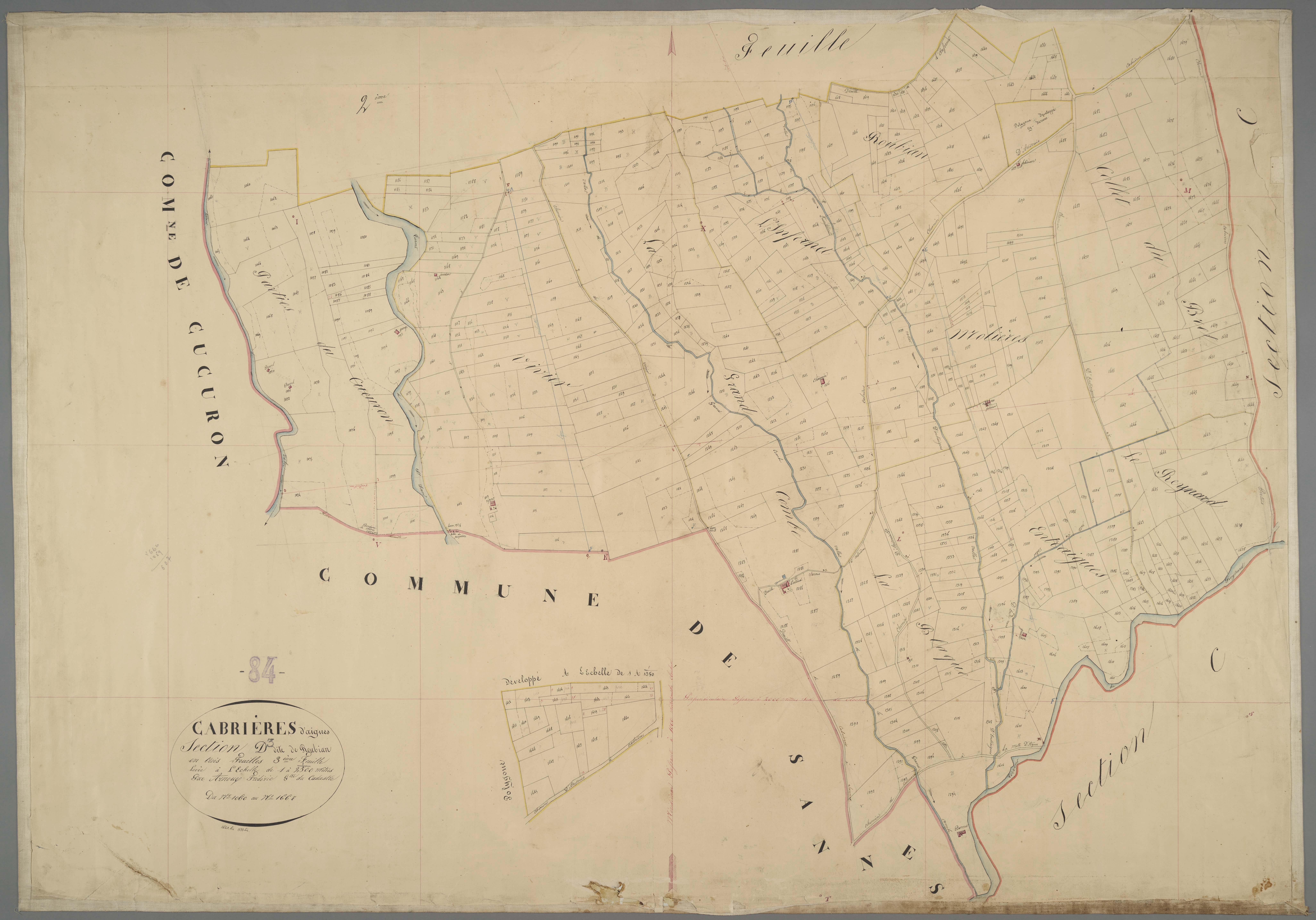 Cabrières-d'Aigues - Feuille 3