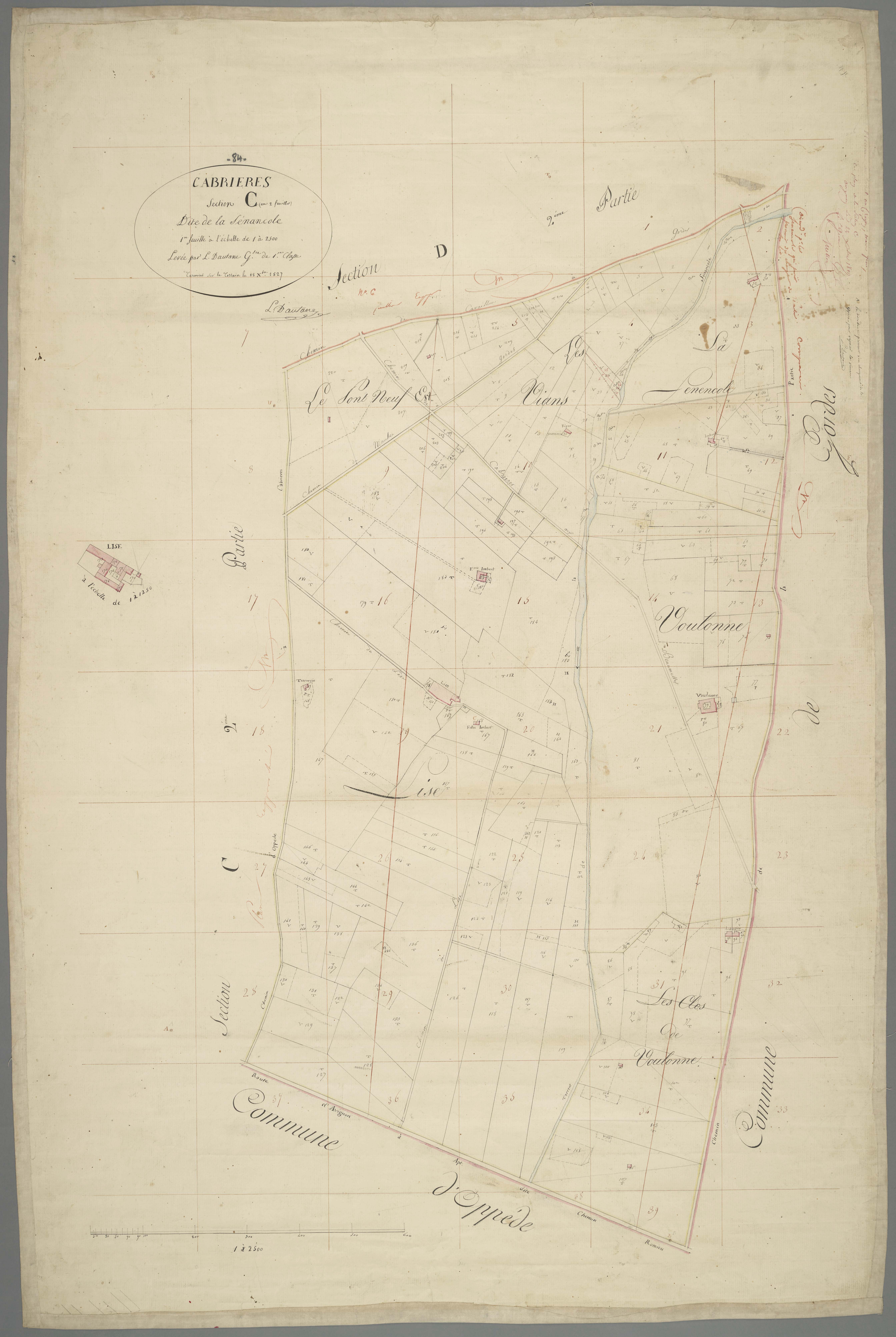 Cabrières-d'Avignon - Feuille 1
