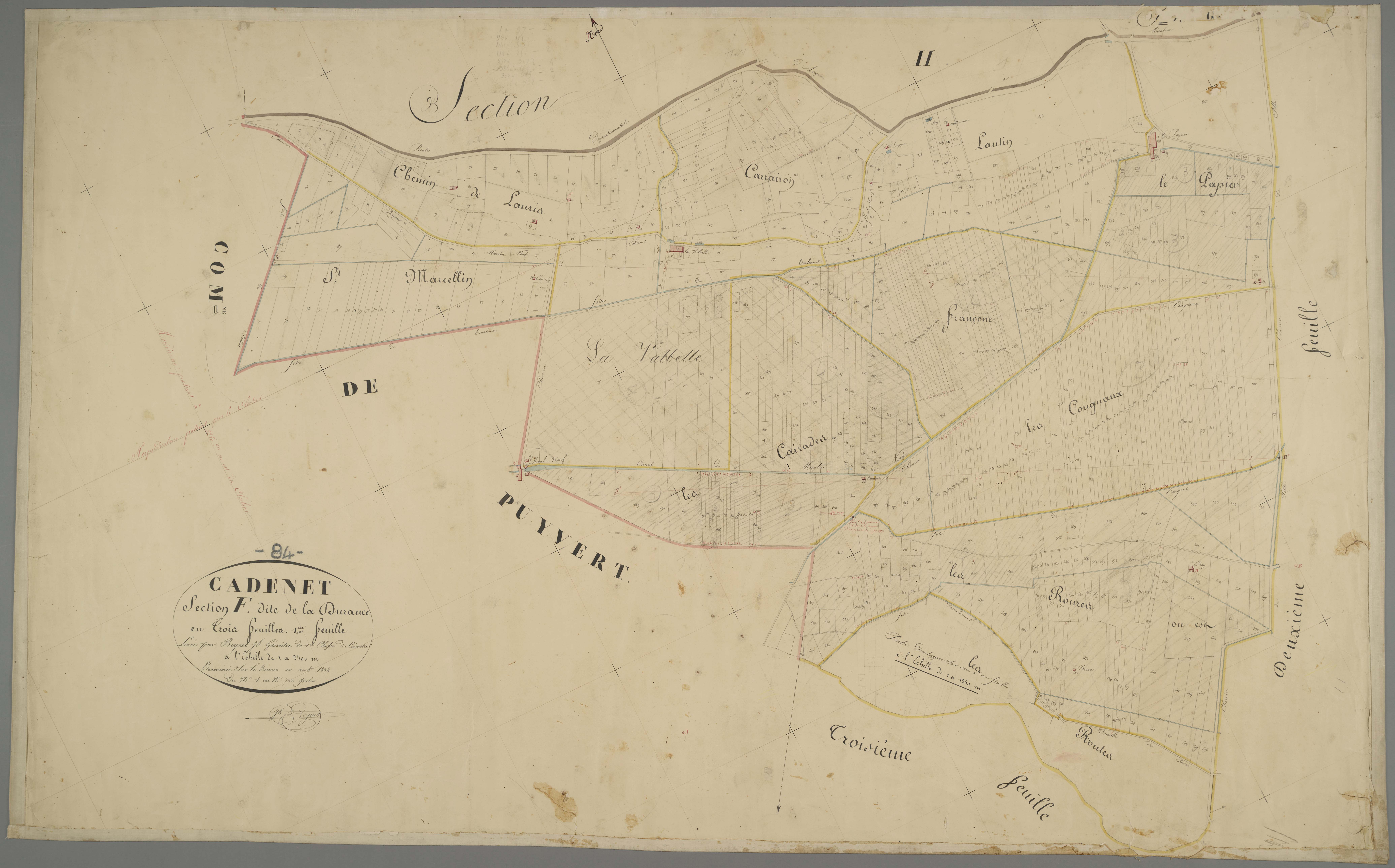 Cadenet - Feuille 1