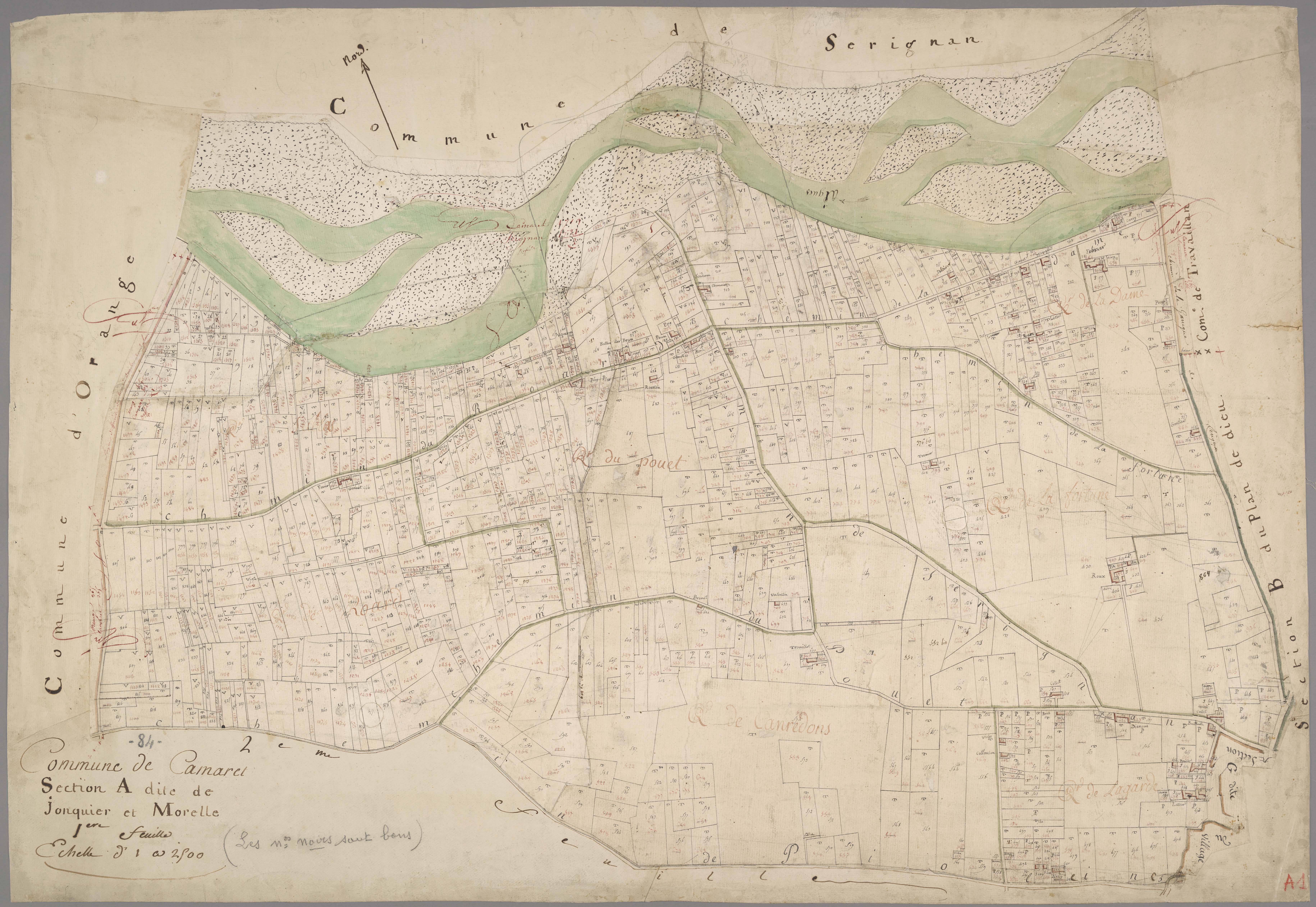 Camaret-sur-Aigues - Feuille 1