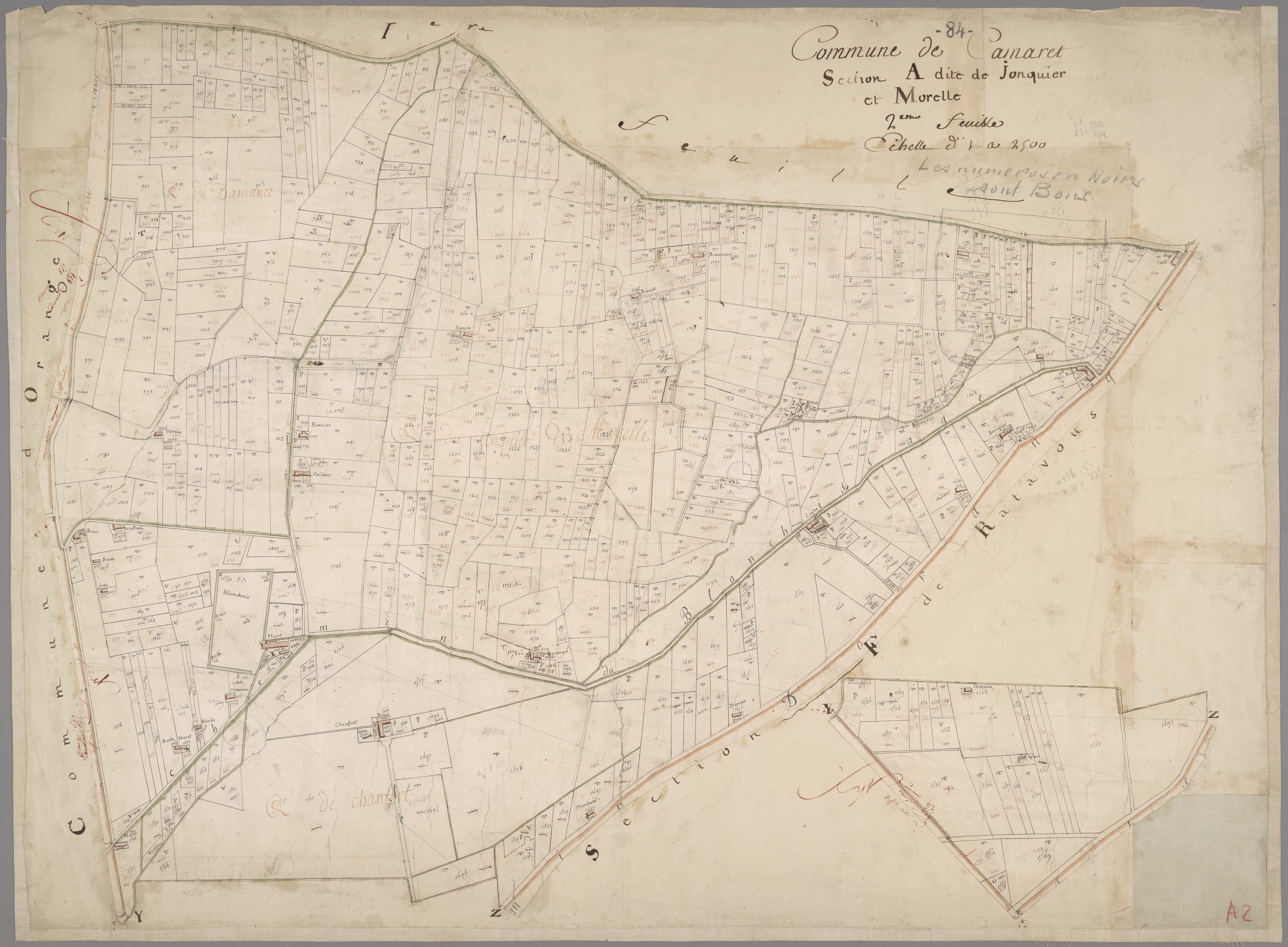 Camaret-sur-Aigues - Feuille 2