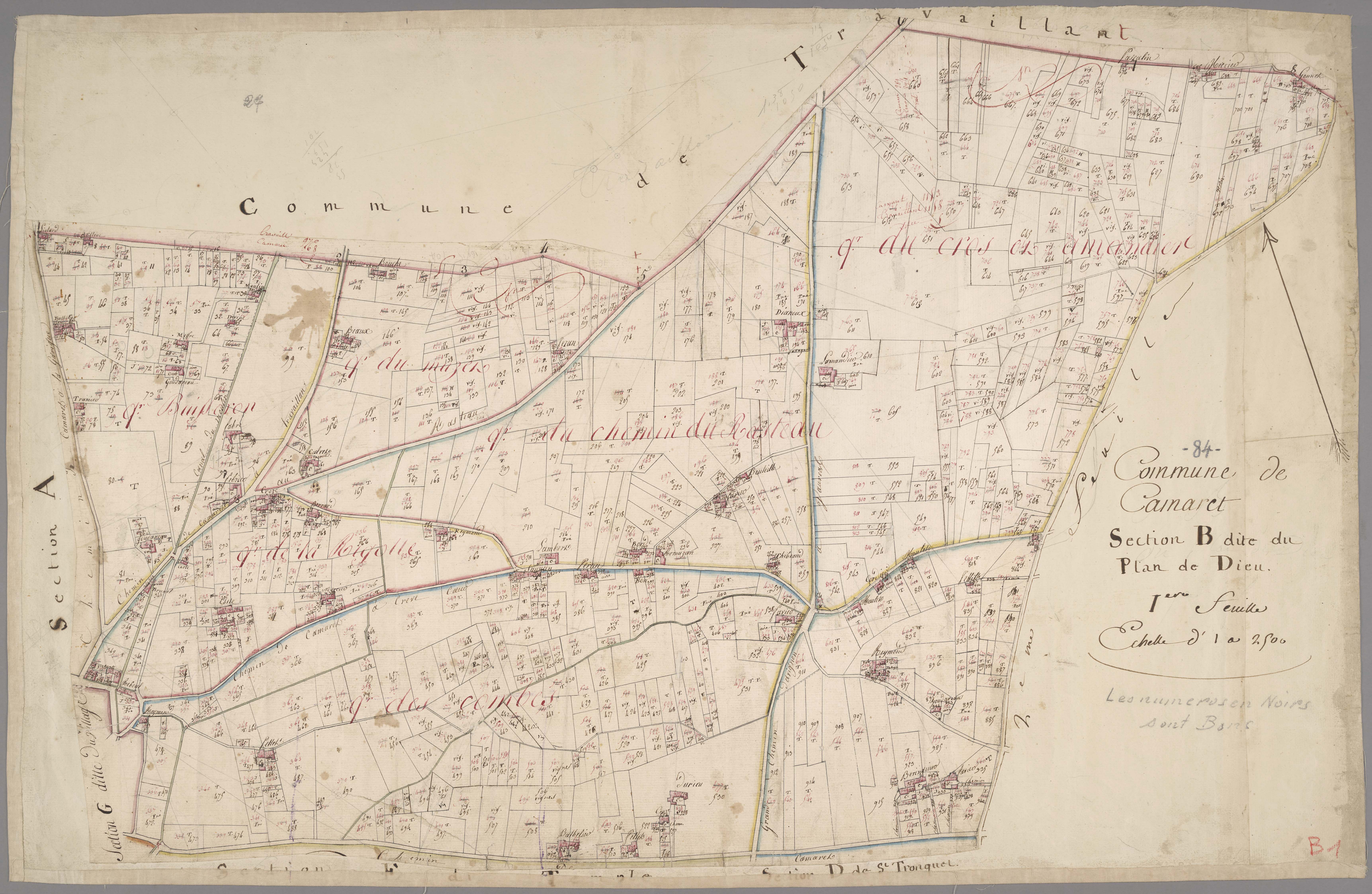 Camaret-sur-Aigues - Feuille 1