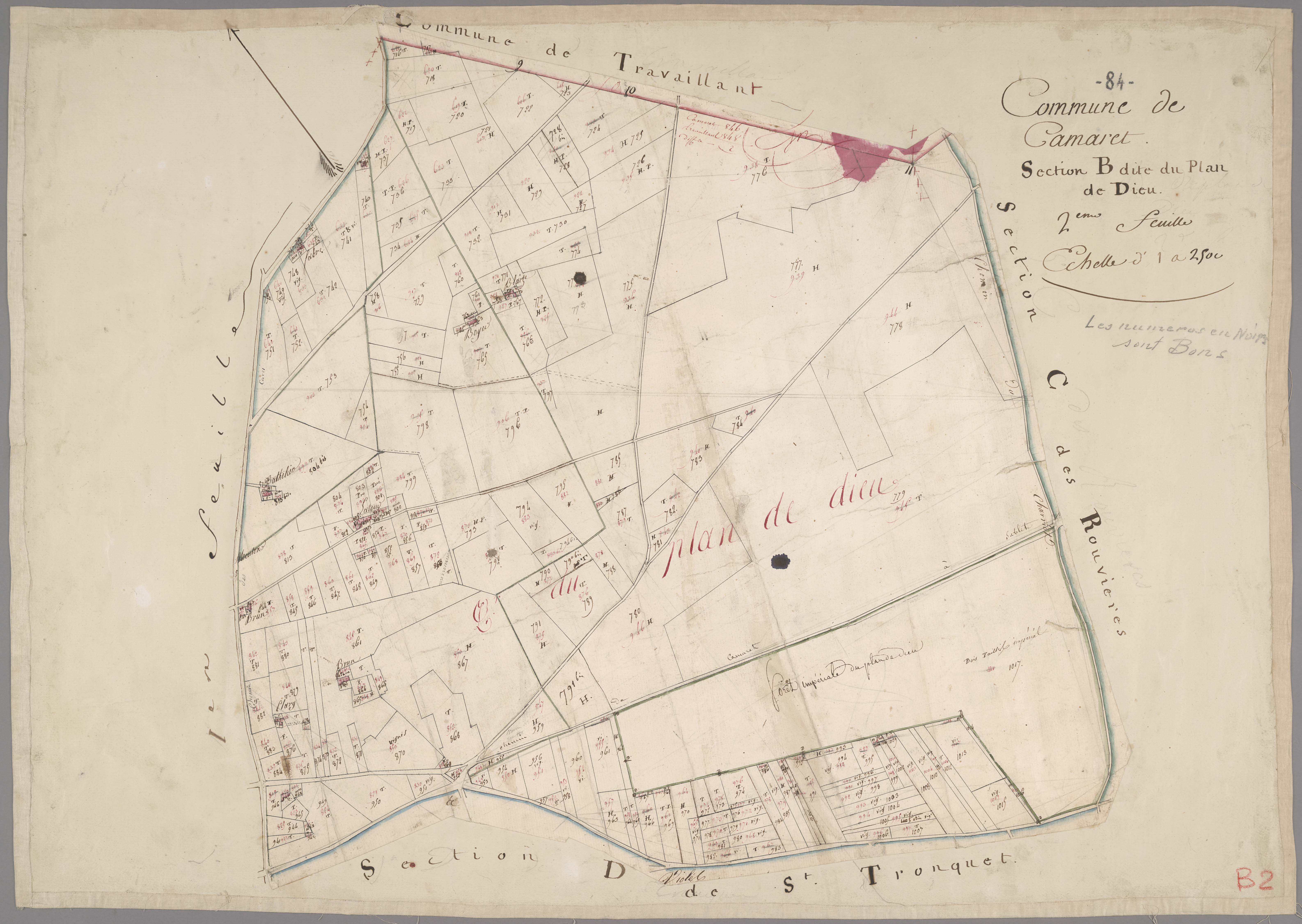 Camaret-sur-Aigues - Feuille 2