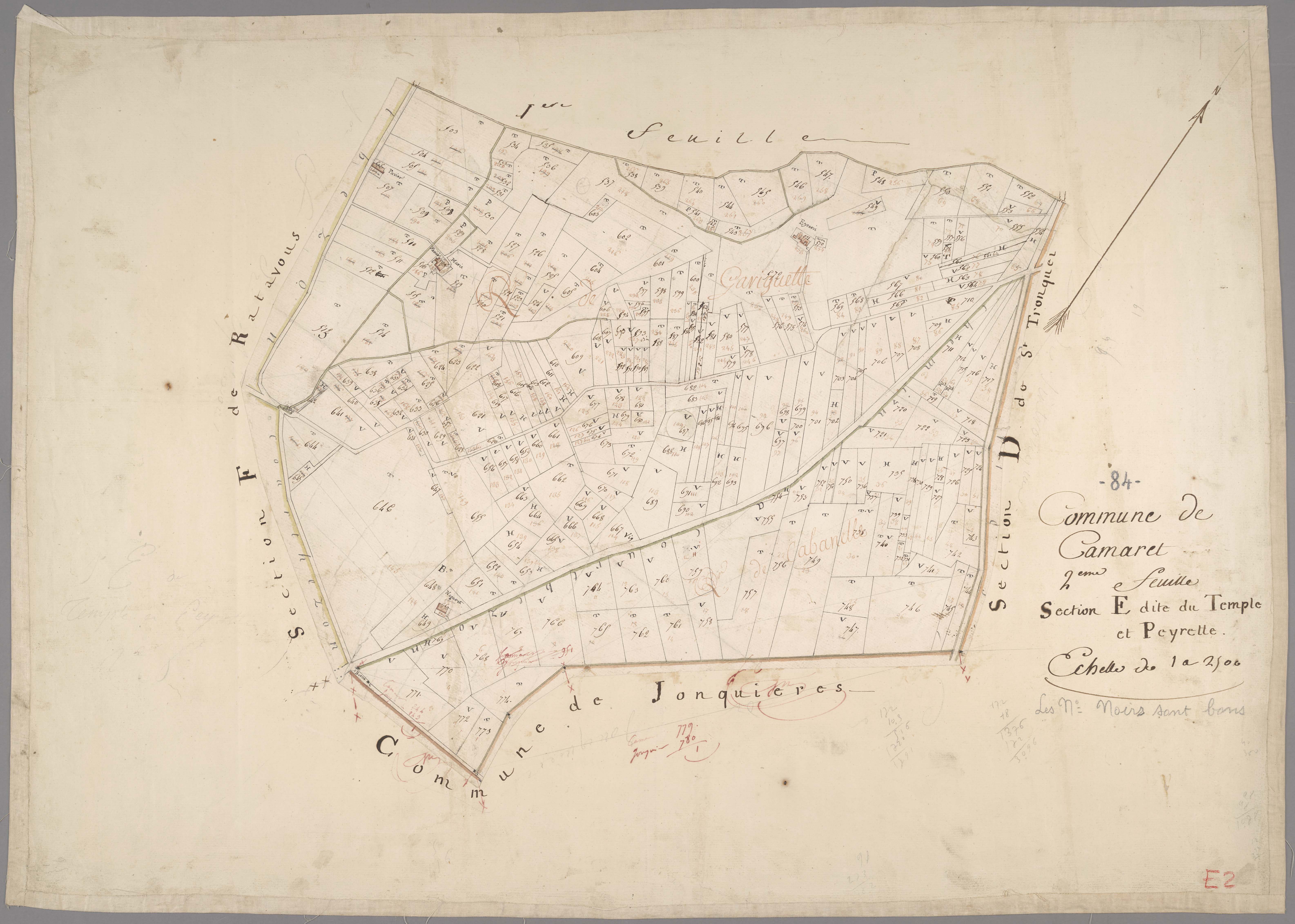Camaret-sur-Aigues - Feuille 2