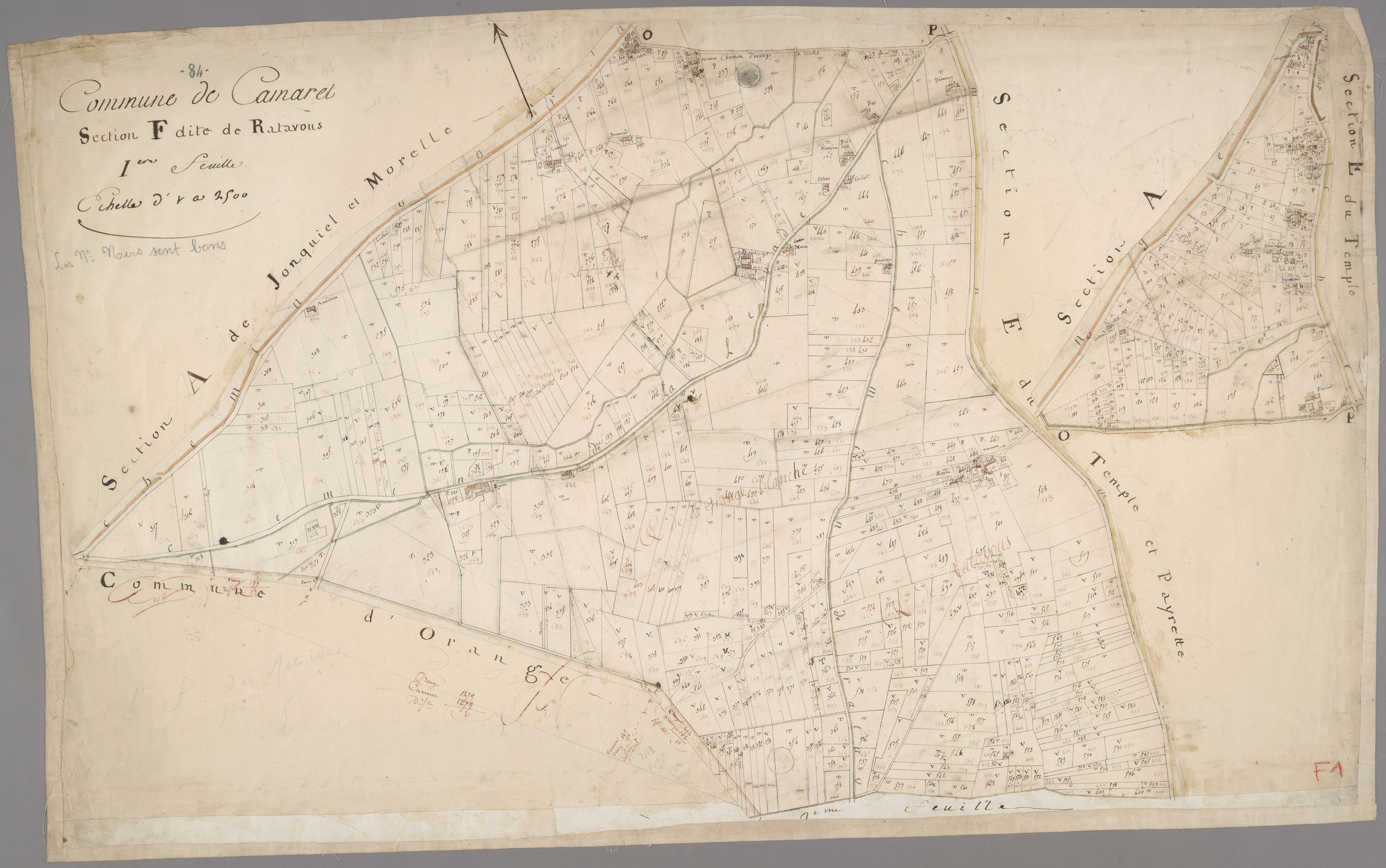 Camaret-sur-Aigues - Feuille 1