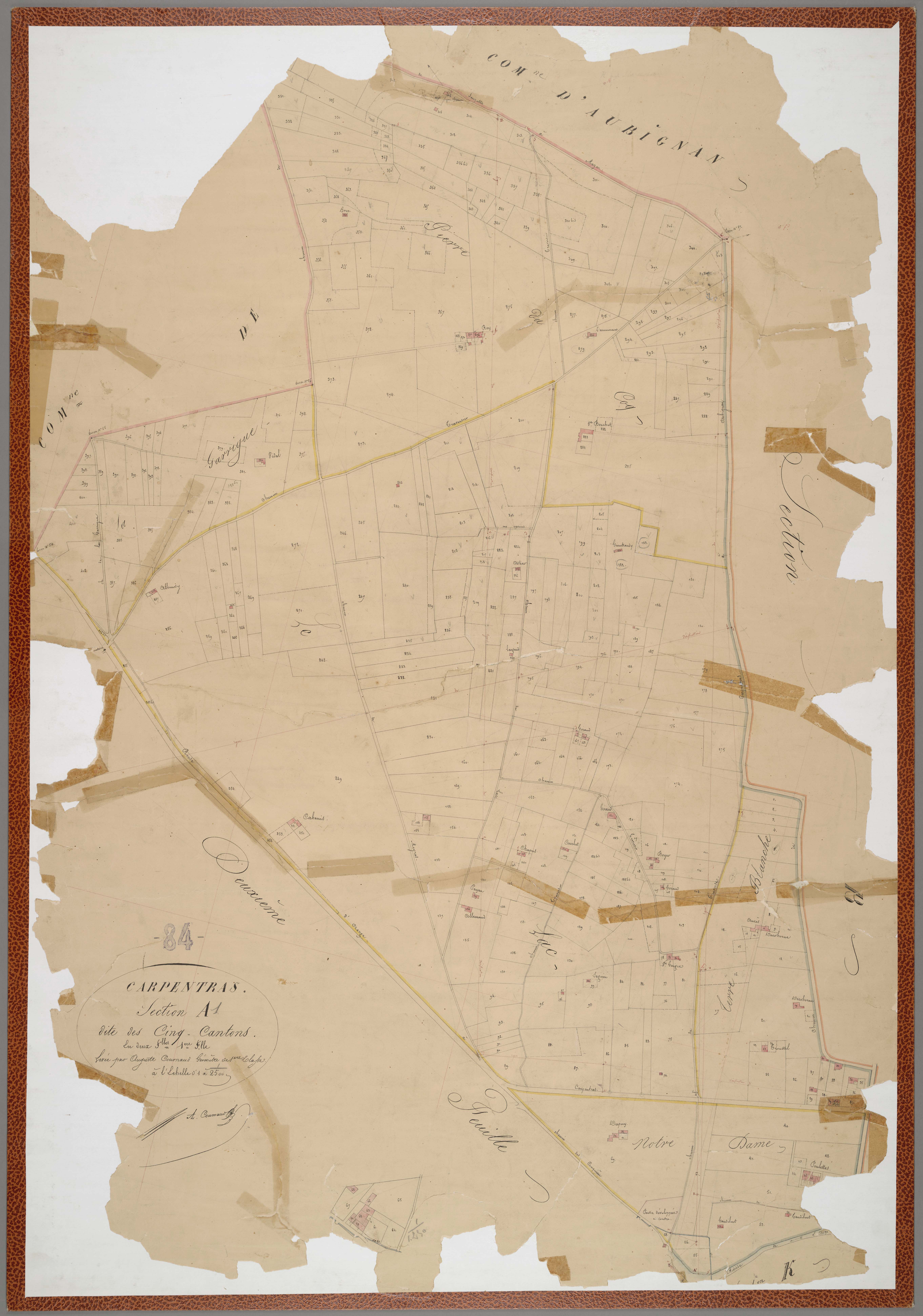Carpentras - Feuille 1