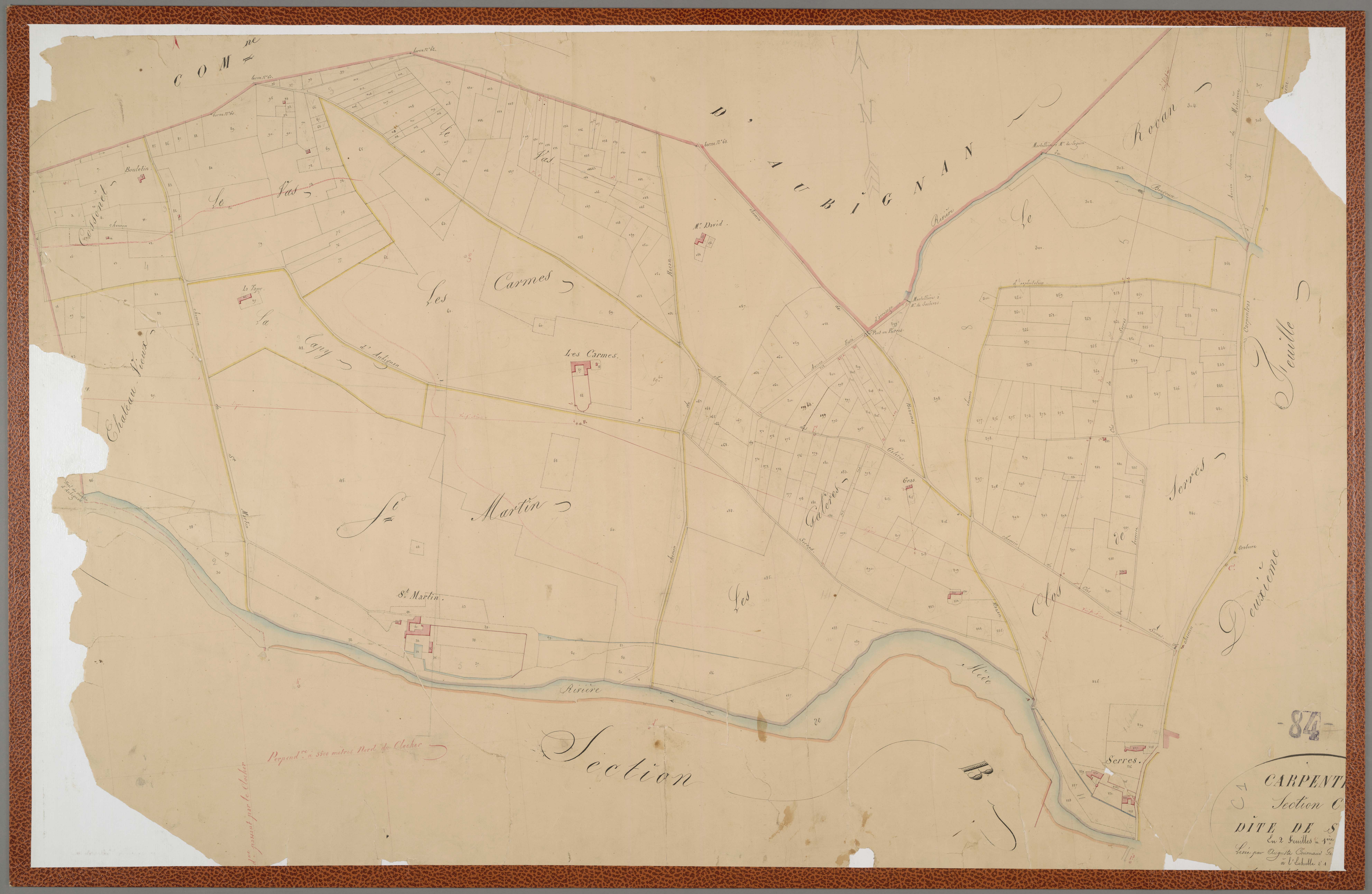 Carpentras - Feuille 1