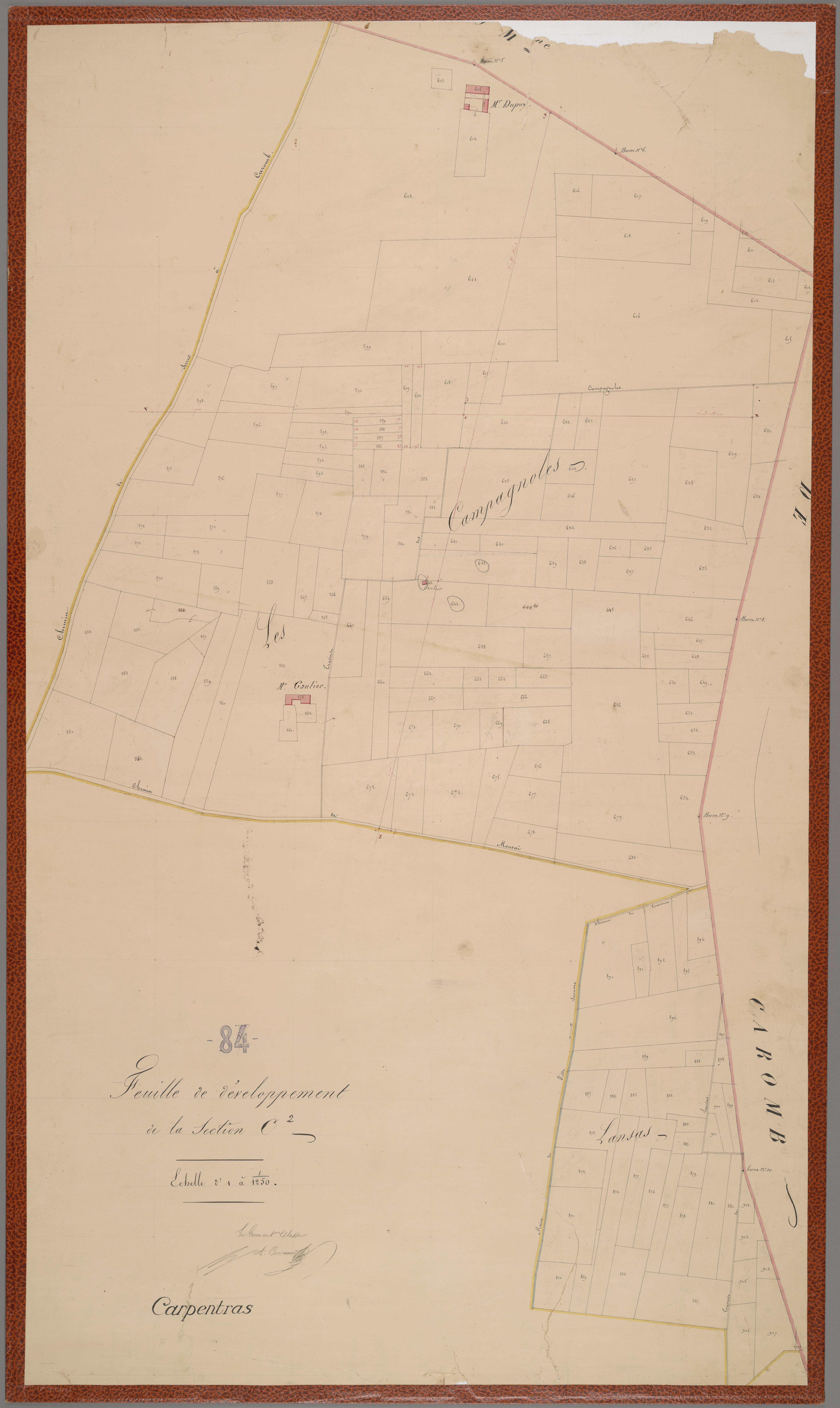 Carpentras - Feuille 3