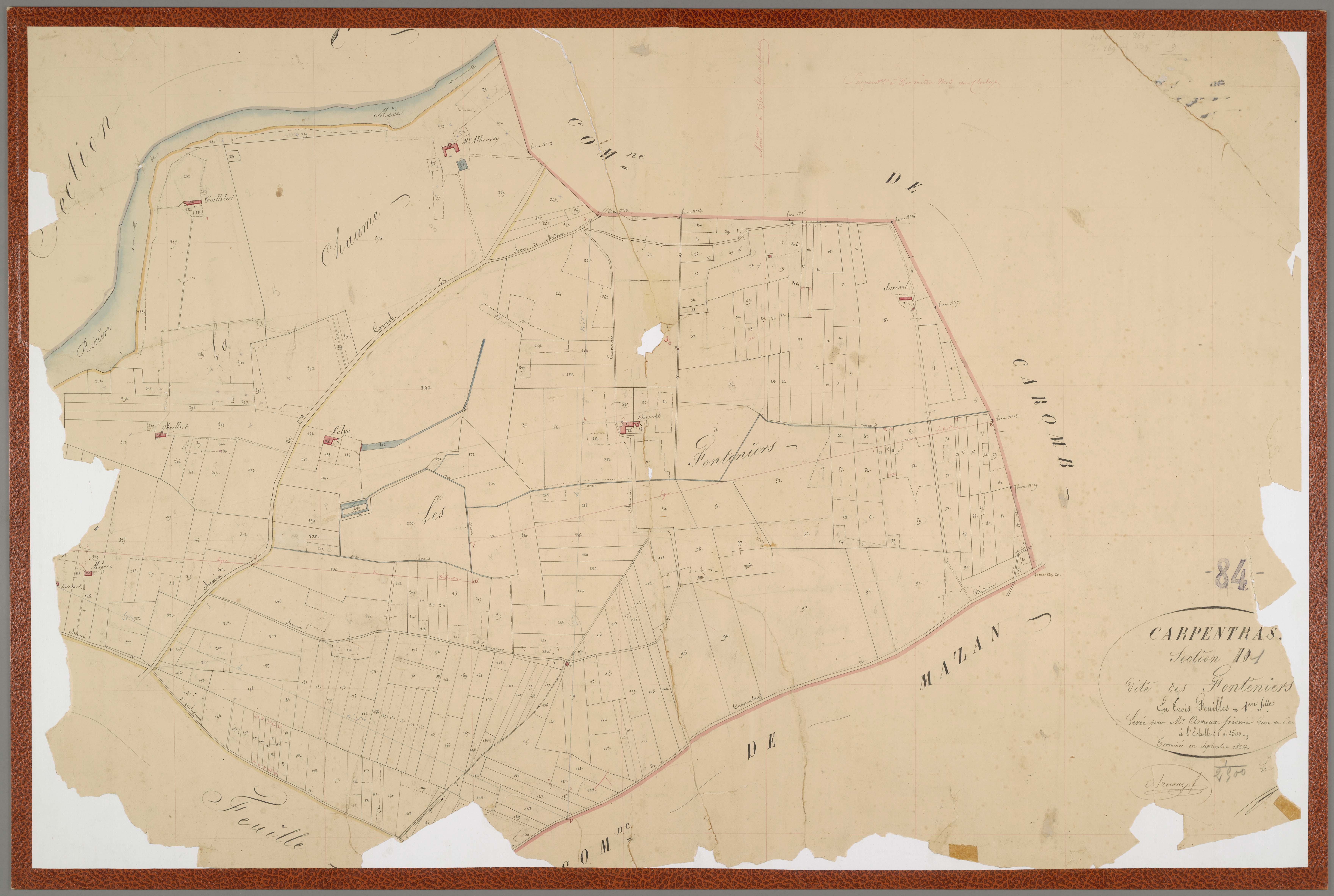 Carpentras - Feuille 1