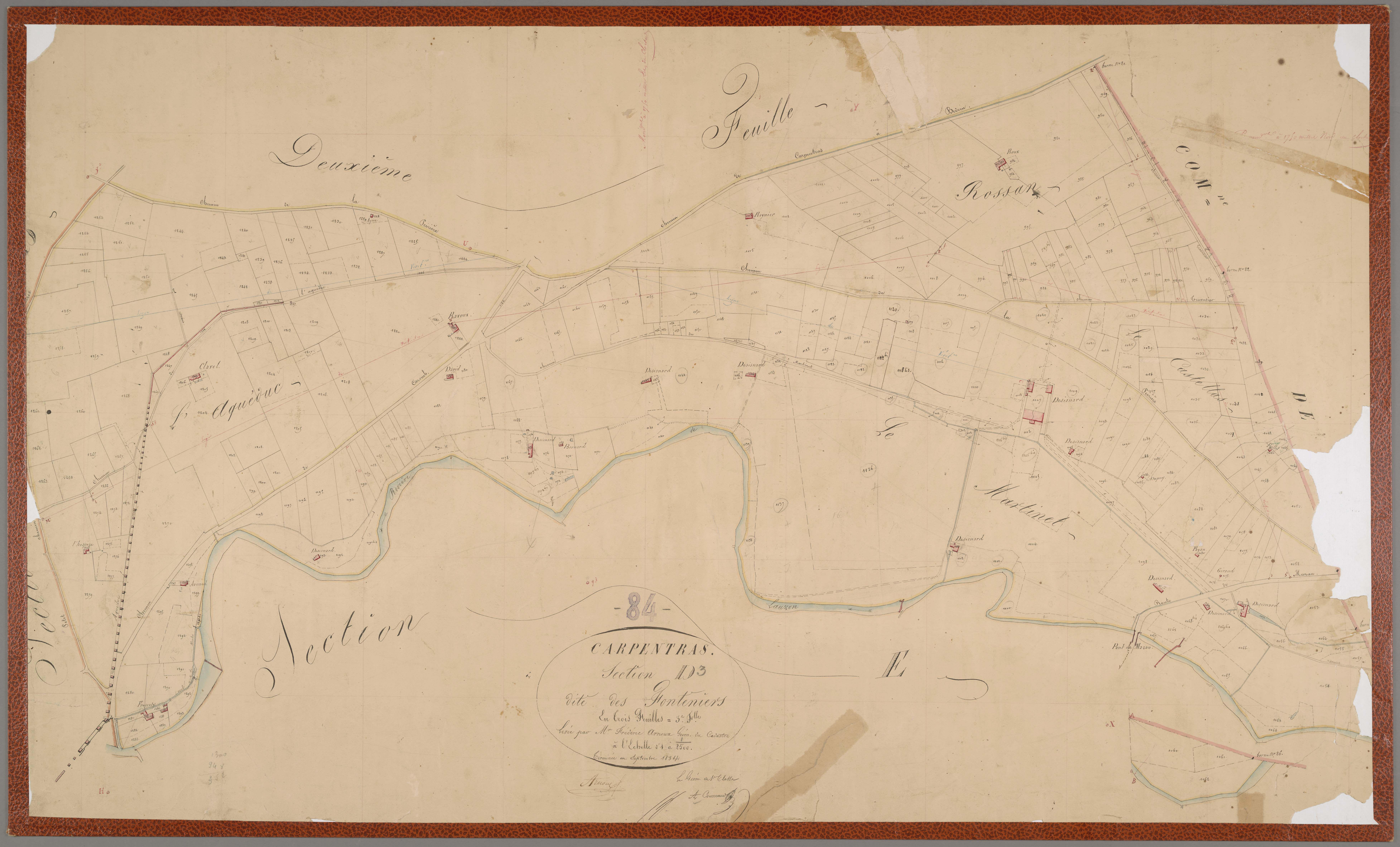 Carpentras - Feuille 3