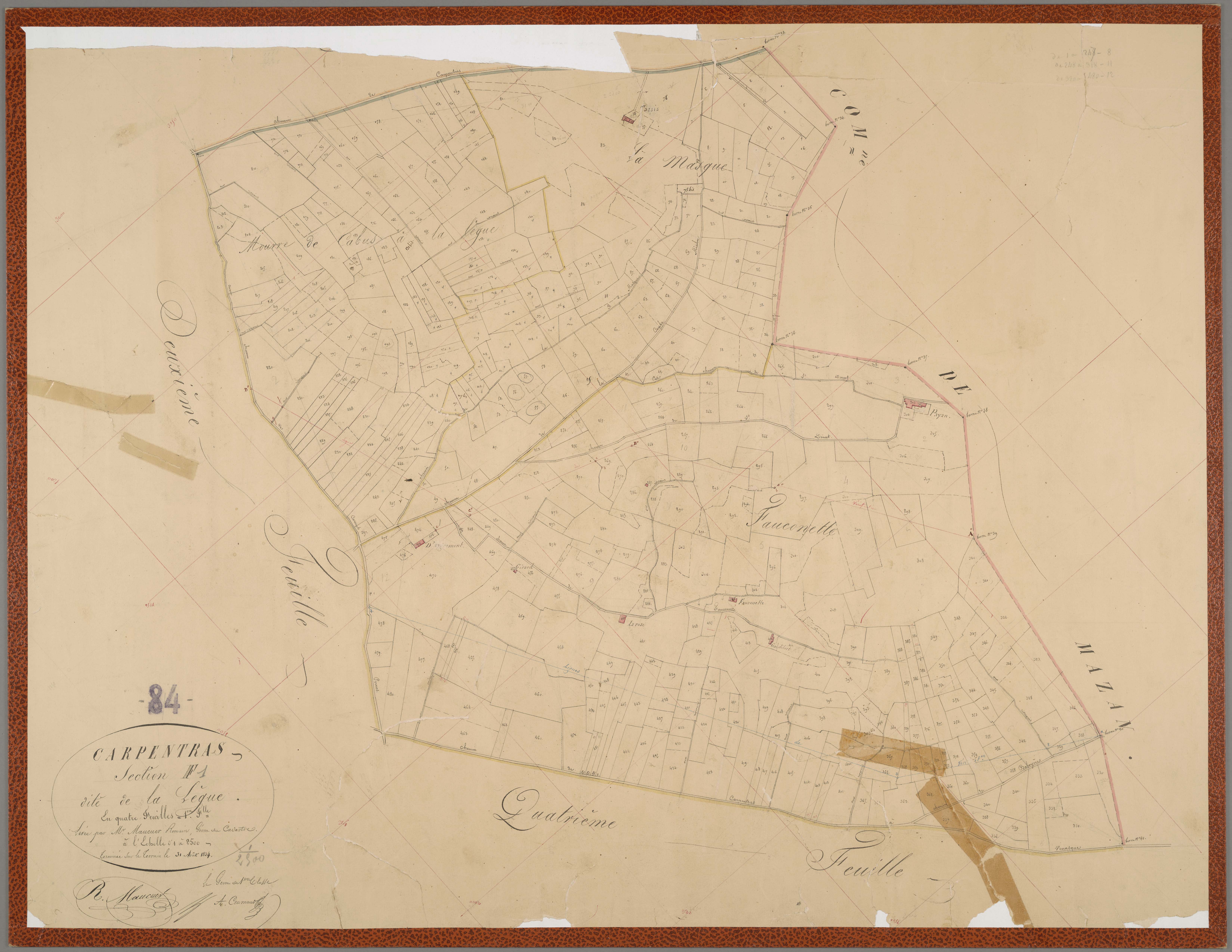 Carpentras - Feuille 1