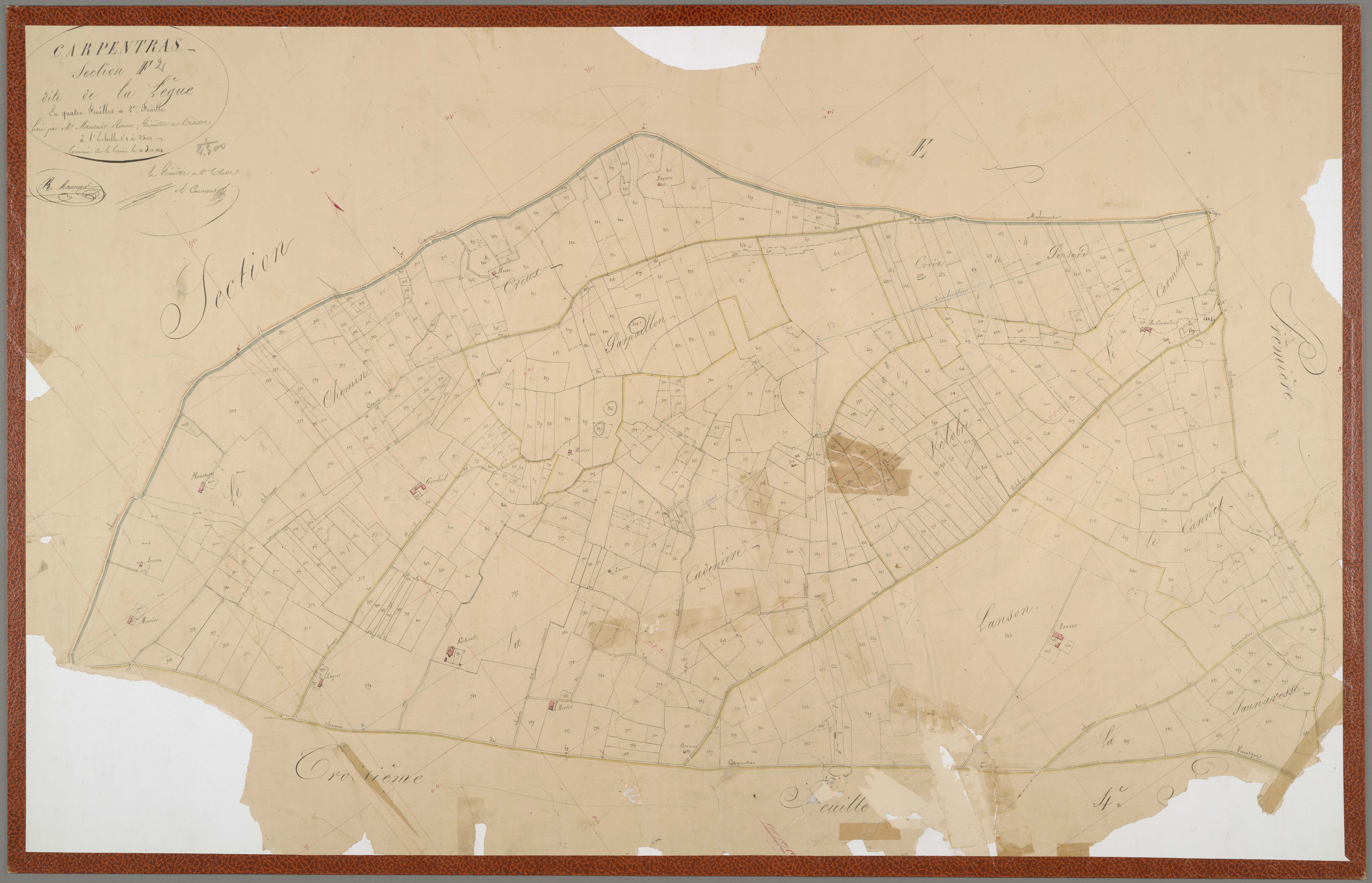 Carpentras - Feuille 2