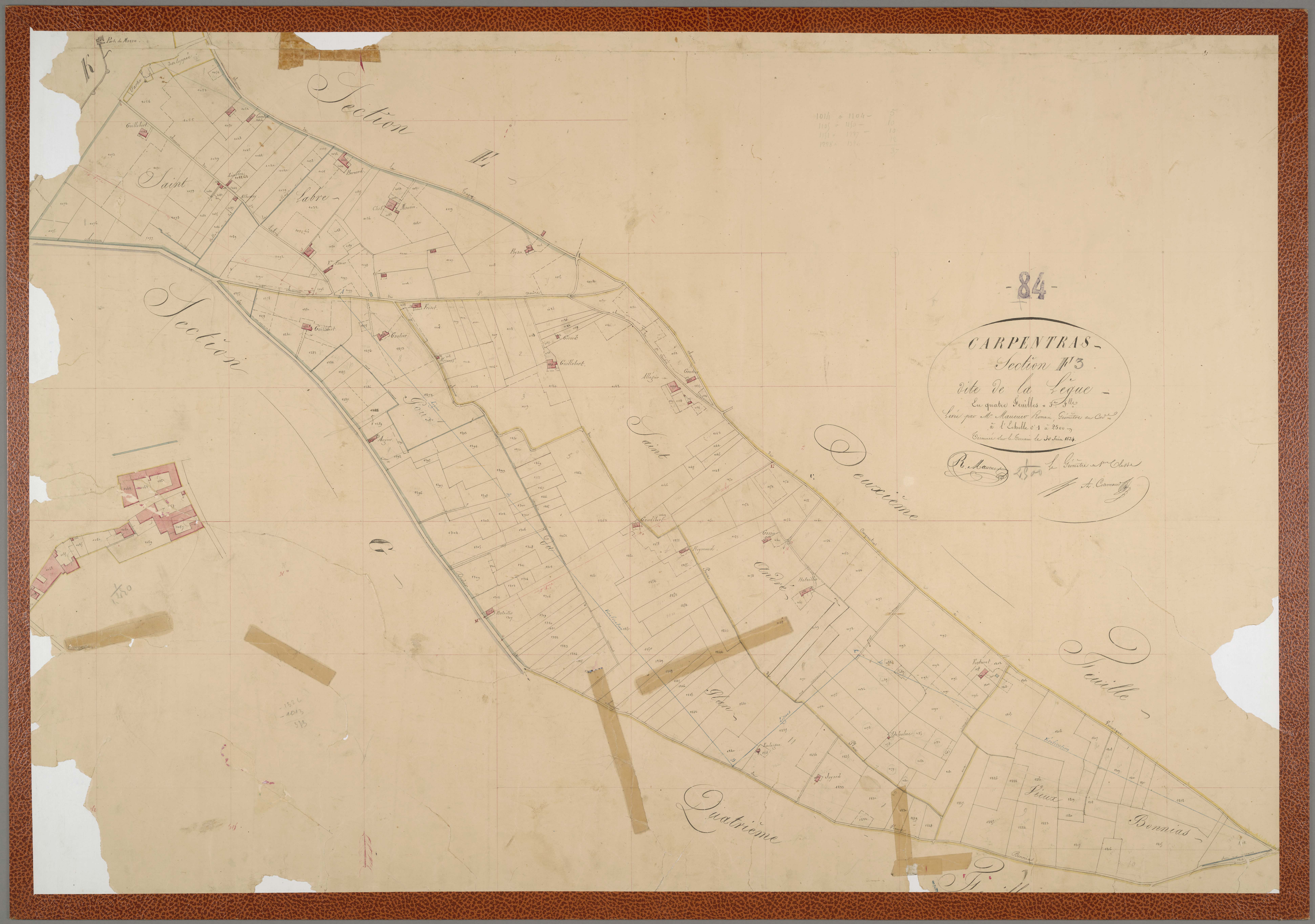 Carpentras - Feuille 3