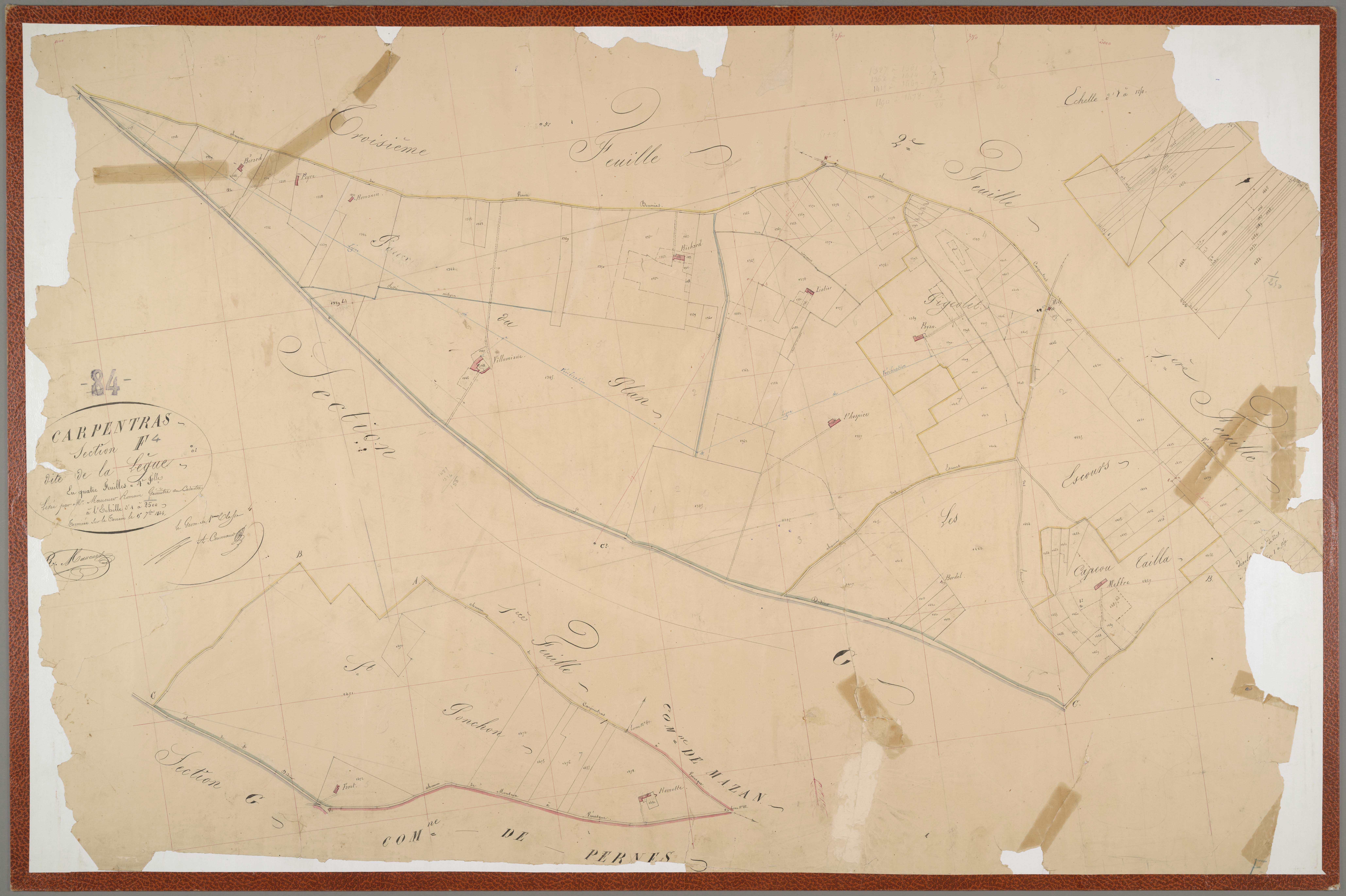 Carpentras - Feuille 4