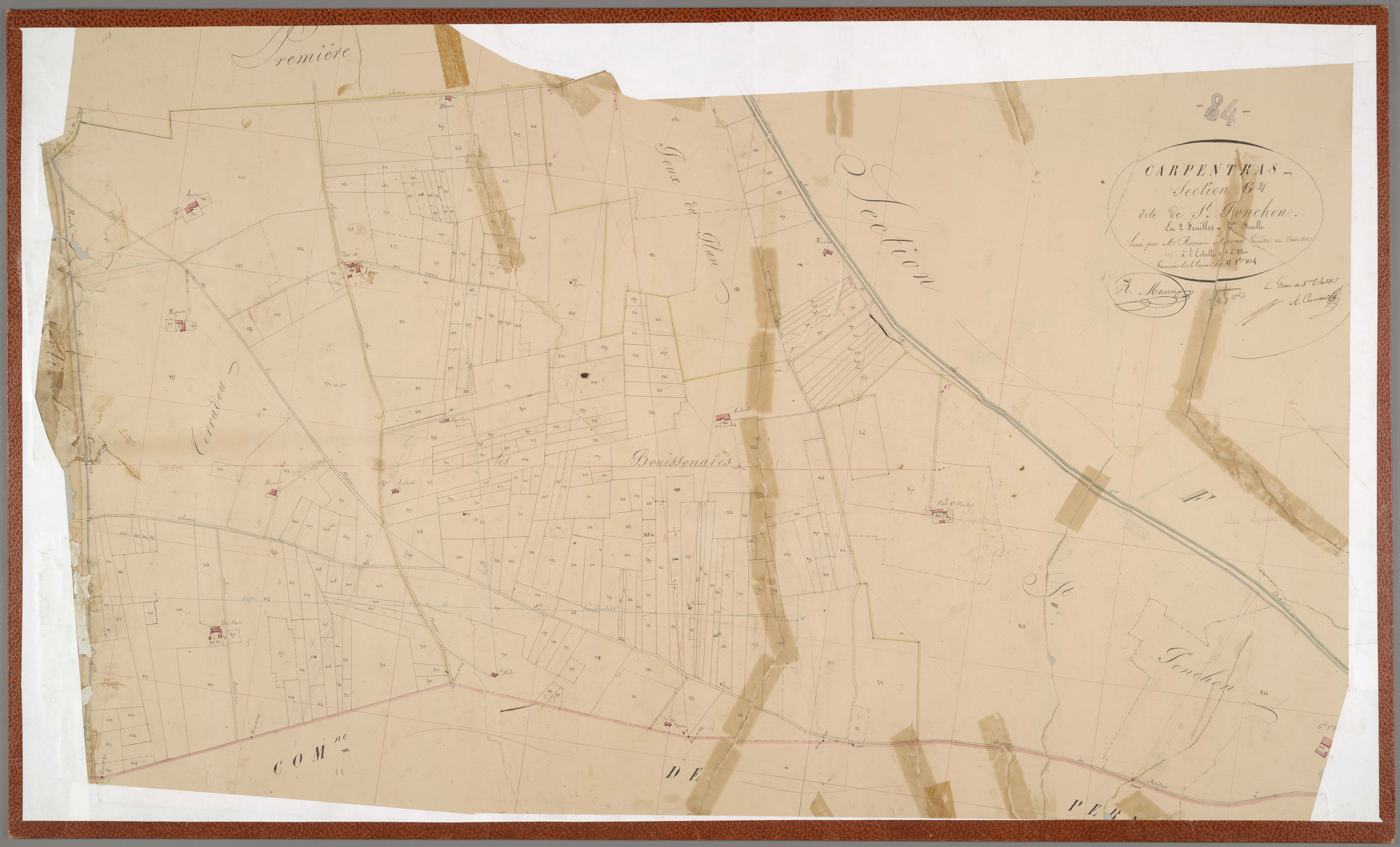 Carpentras - Feuille 2