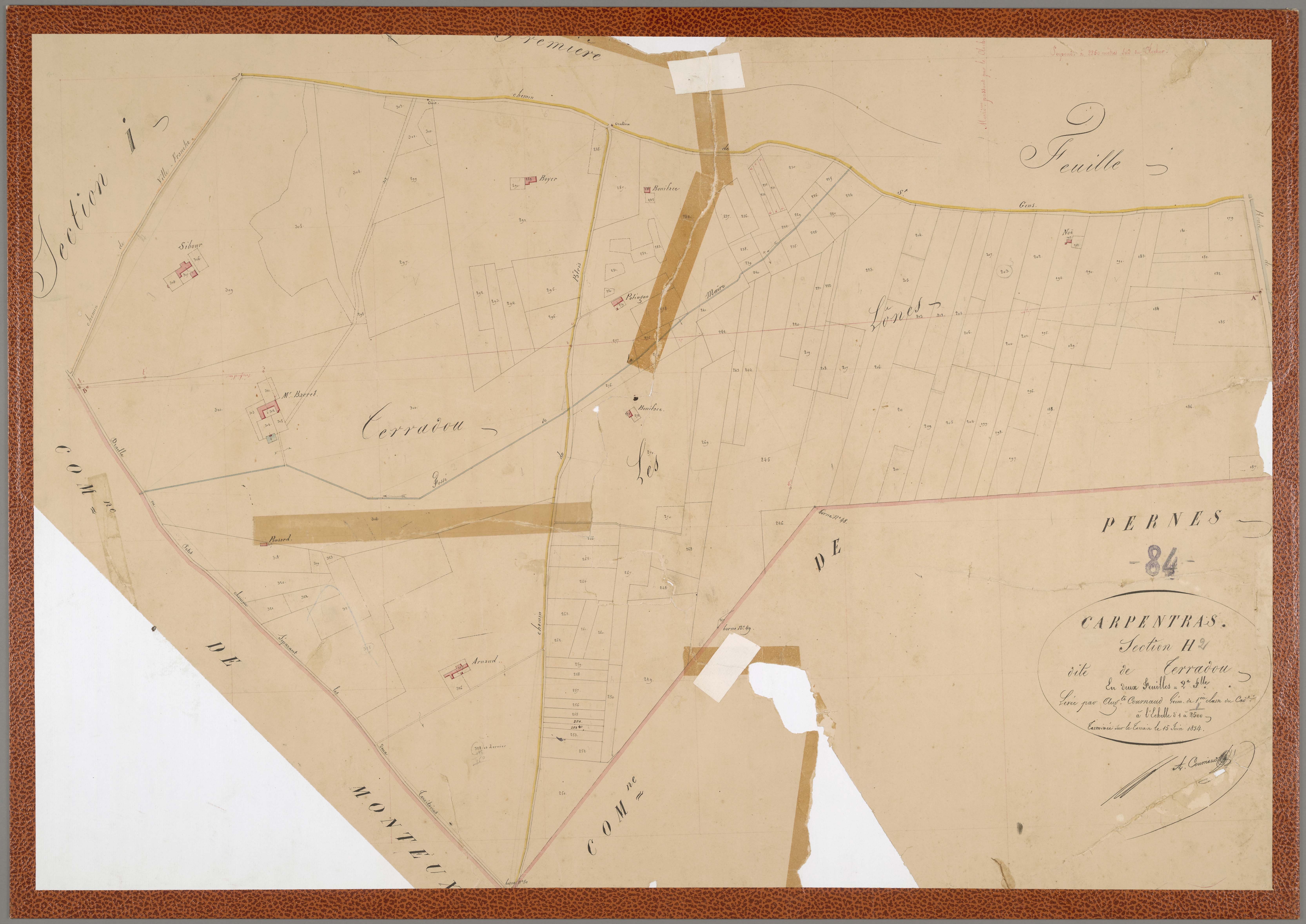 Carpentras - Feuille 2