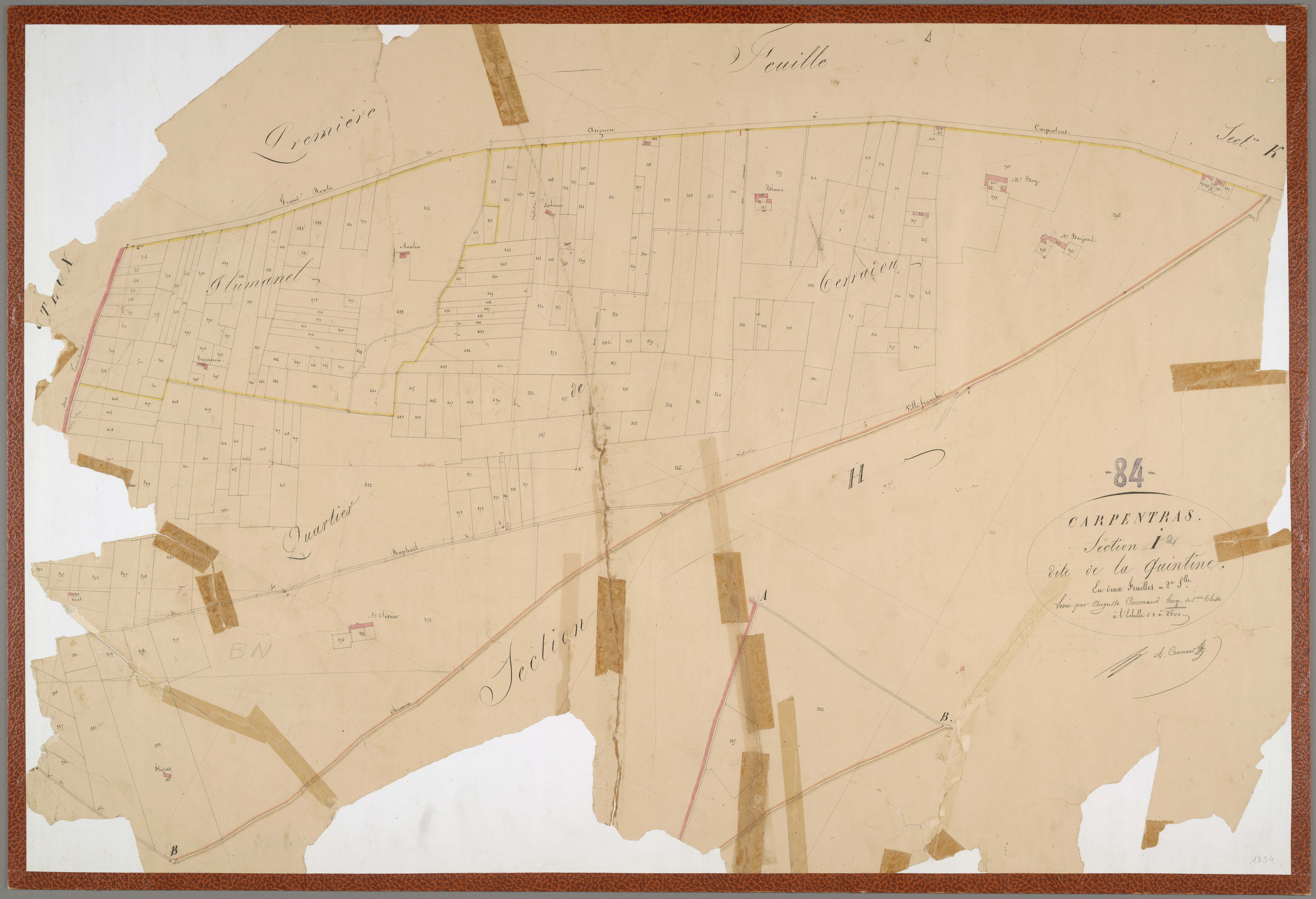 Carpentras - Feuille 2