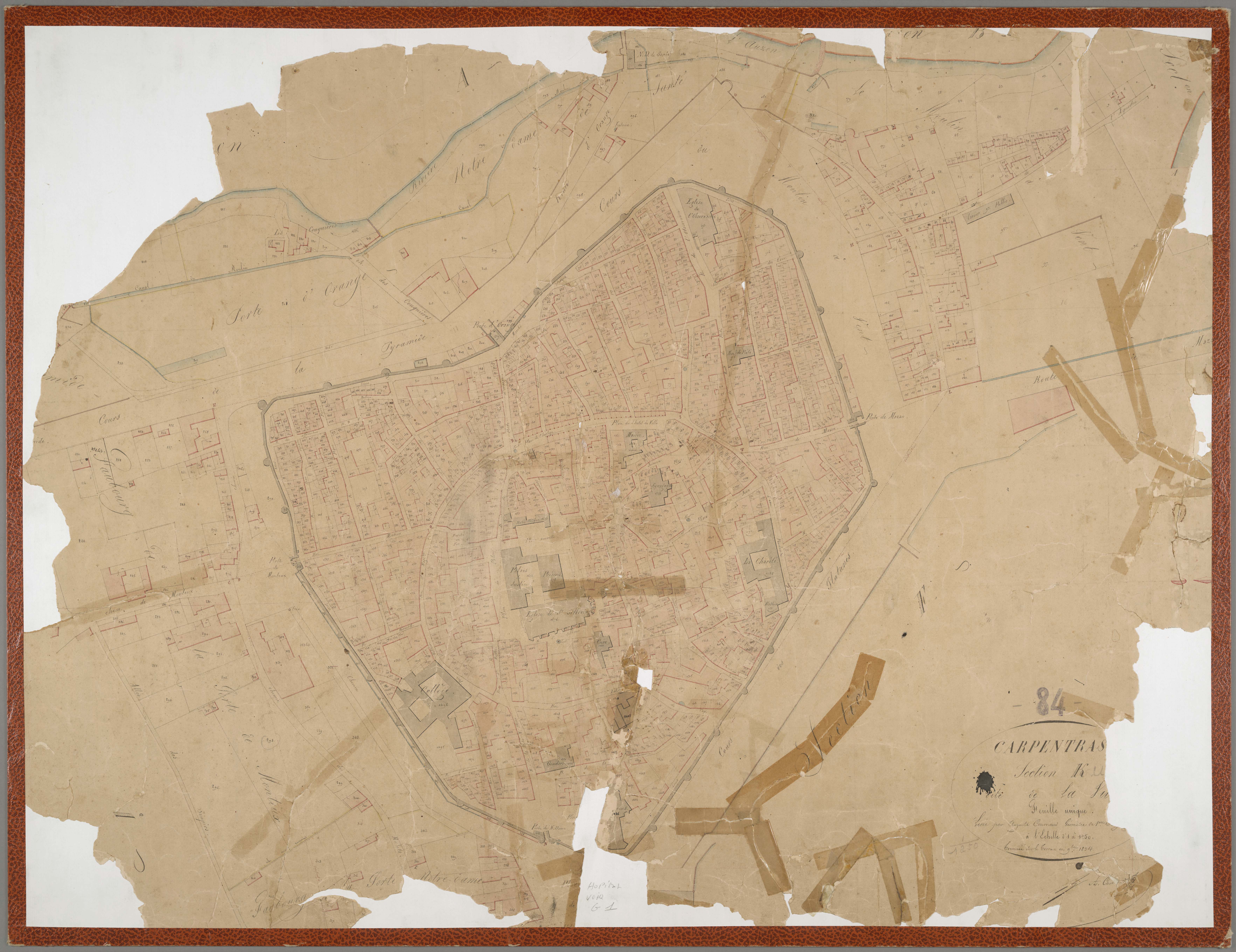 Carpentras - Feuille 1