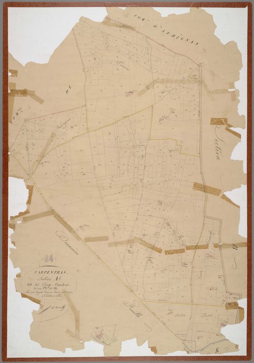 Carpentras - Feuille 1