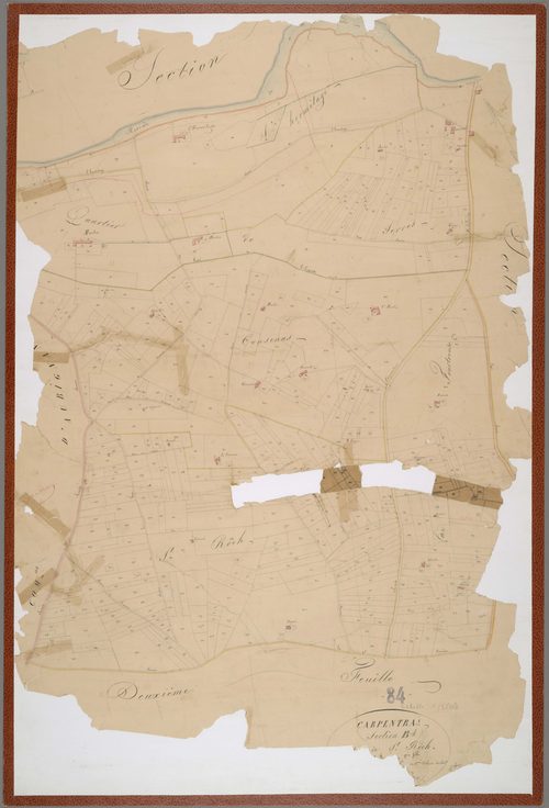 Carpentras - Feuille 1