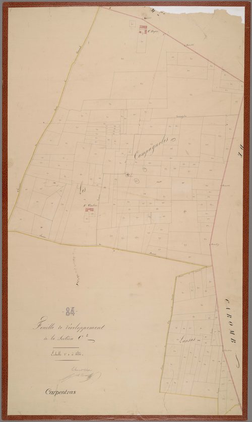 Carpentras - Feuille 3