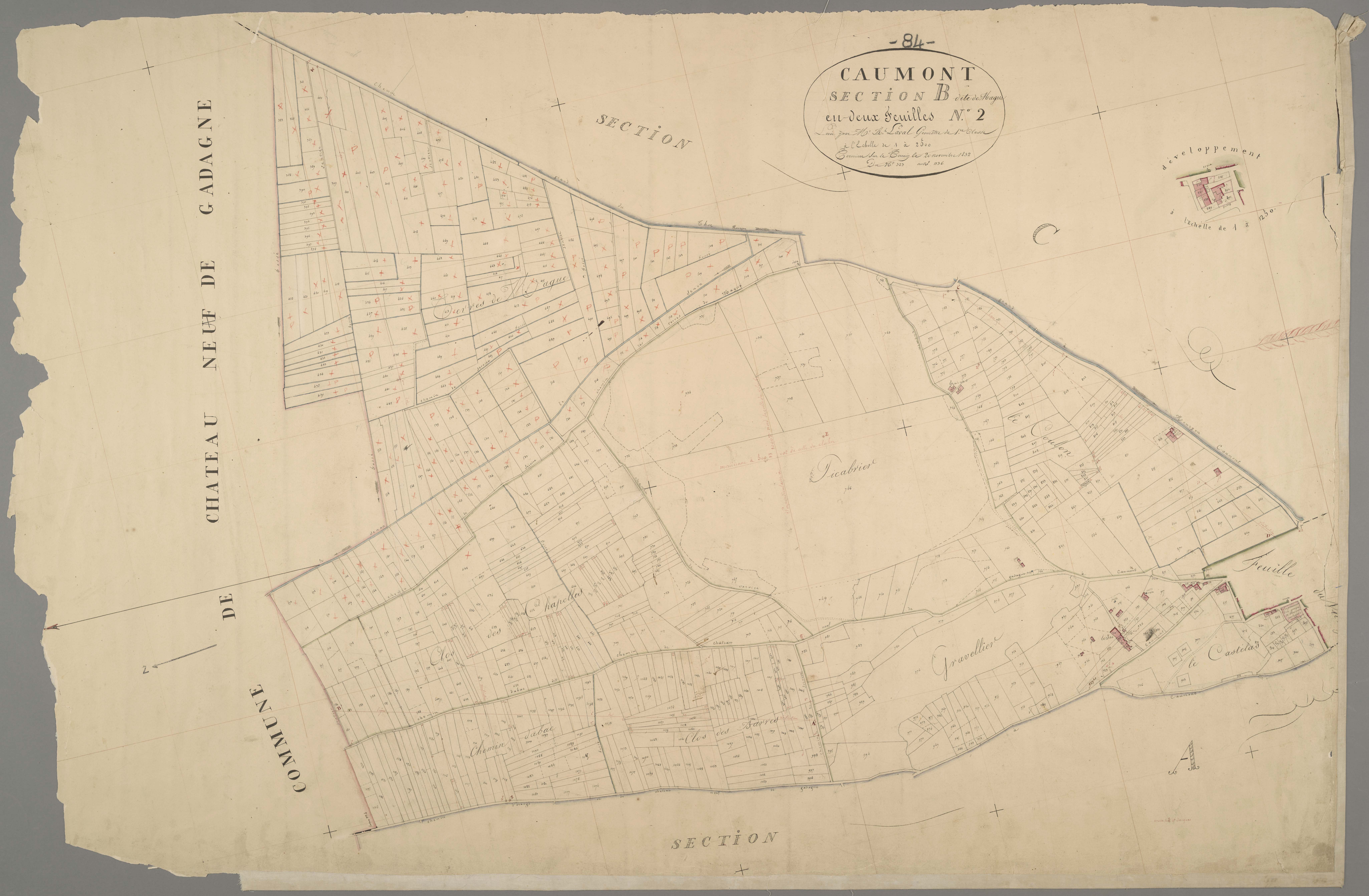 Caumont-sur-Durance - Feuille 2