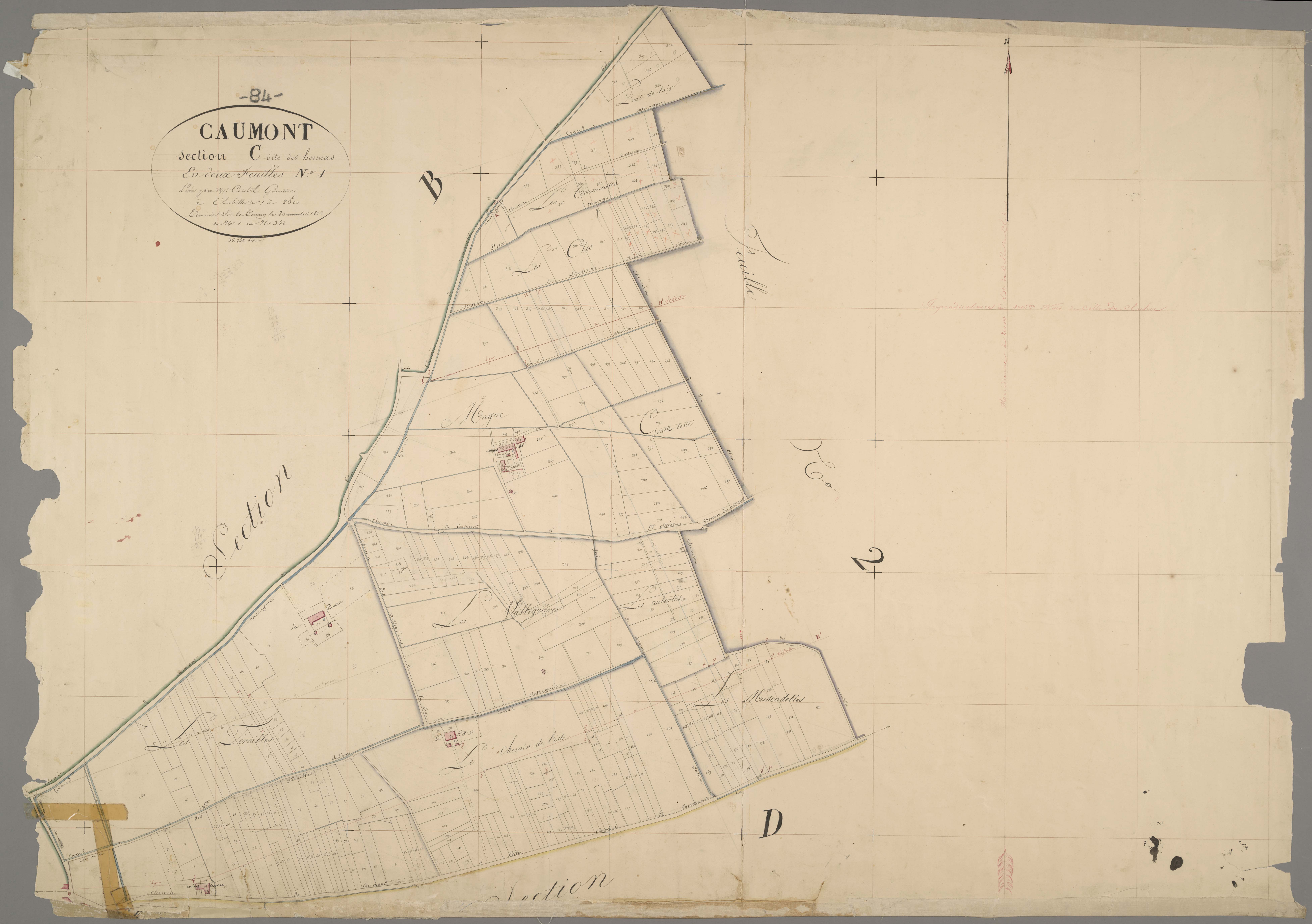 Caumont-sur-Durance - Feuille 1