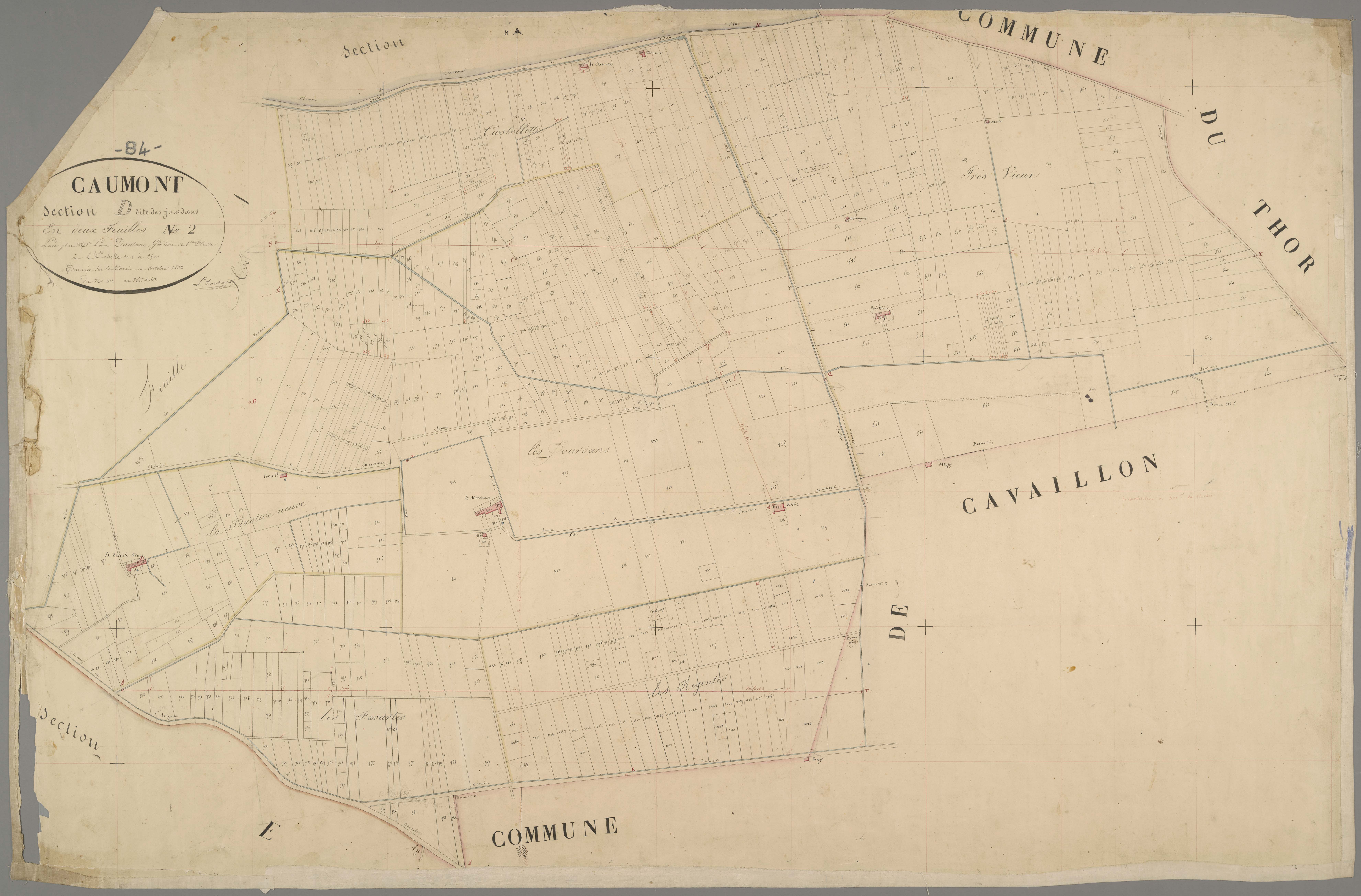 Caumont-sur-Durance - Feuille 2