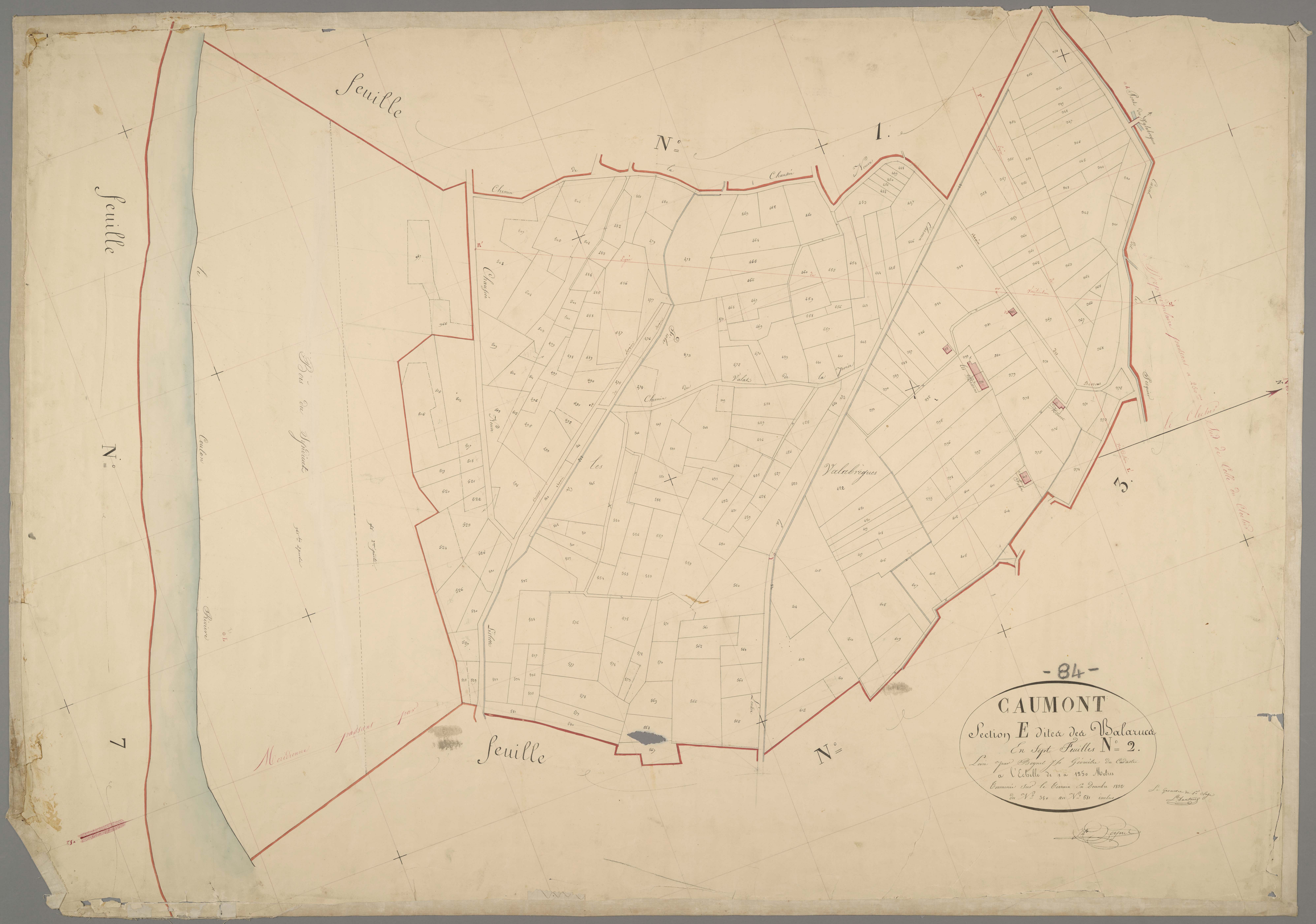 Caumont-sur-Durance - Feuille 2