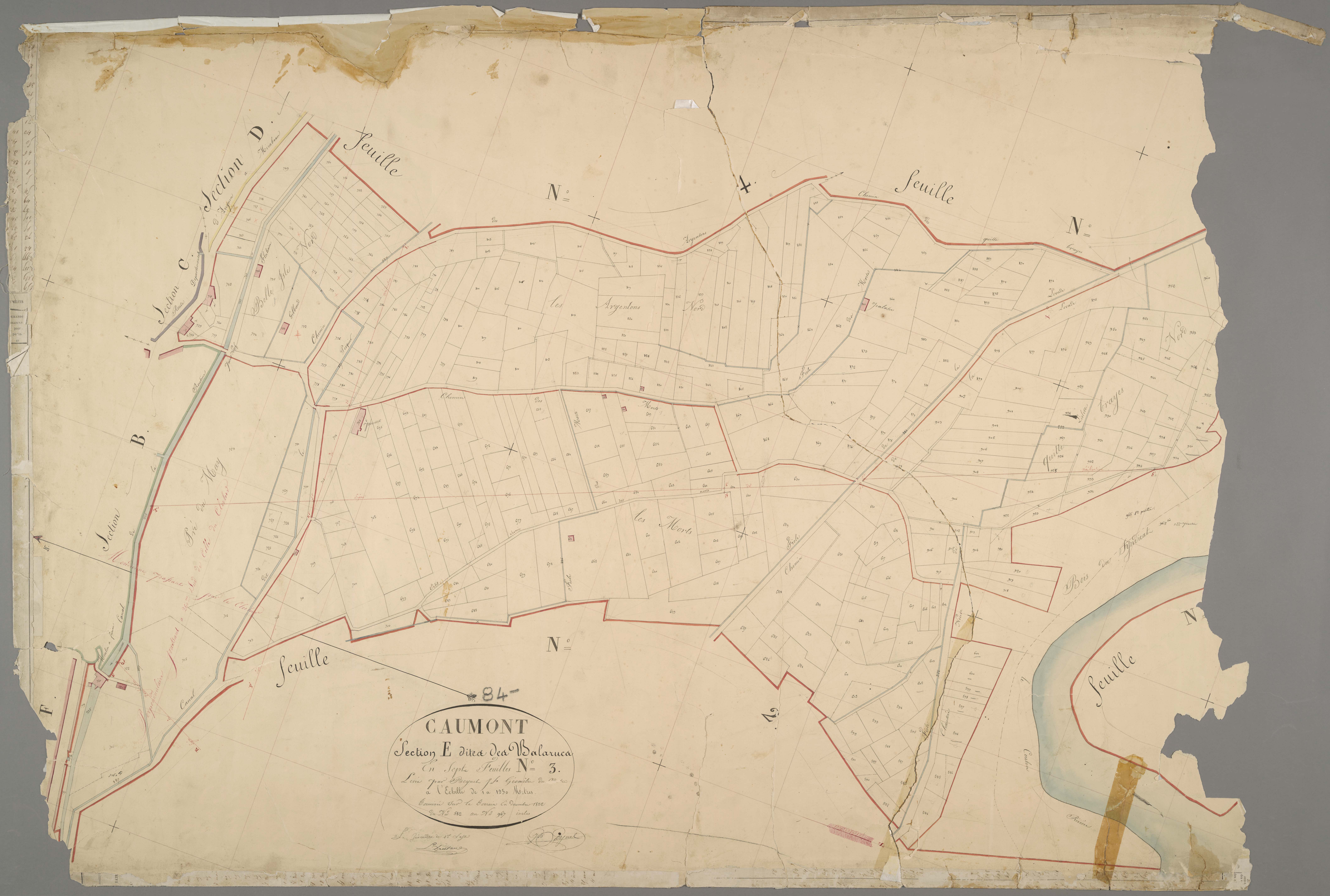 Caumont-sur-Durance - Feuille 3