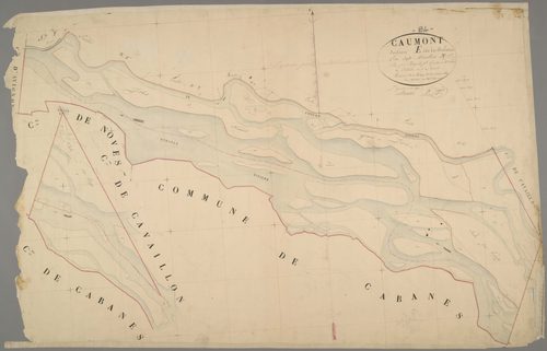 Caumont-sur-Durance - Feuille 7