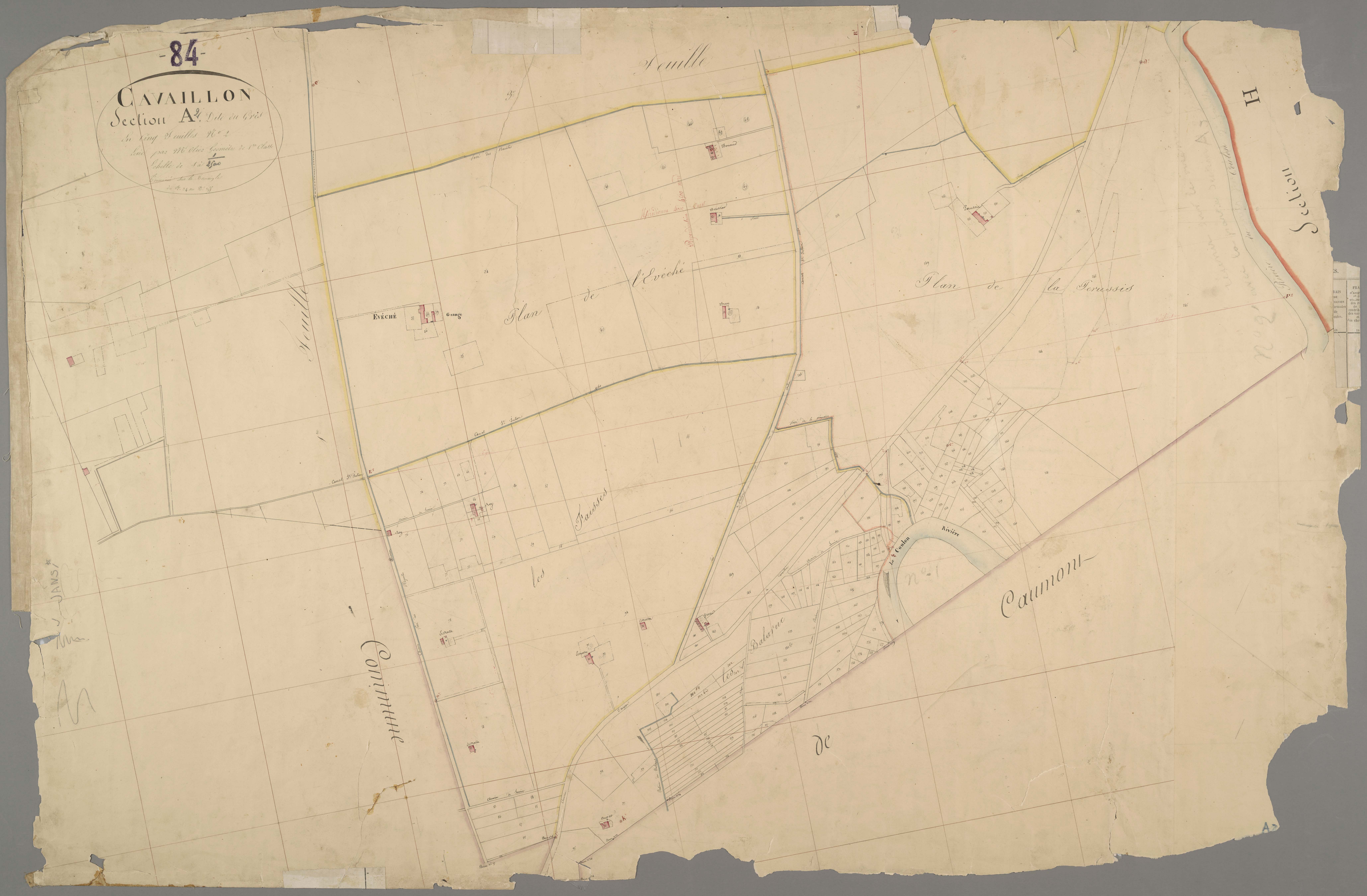 Cavaillon - Feuille 2