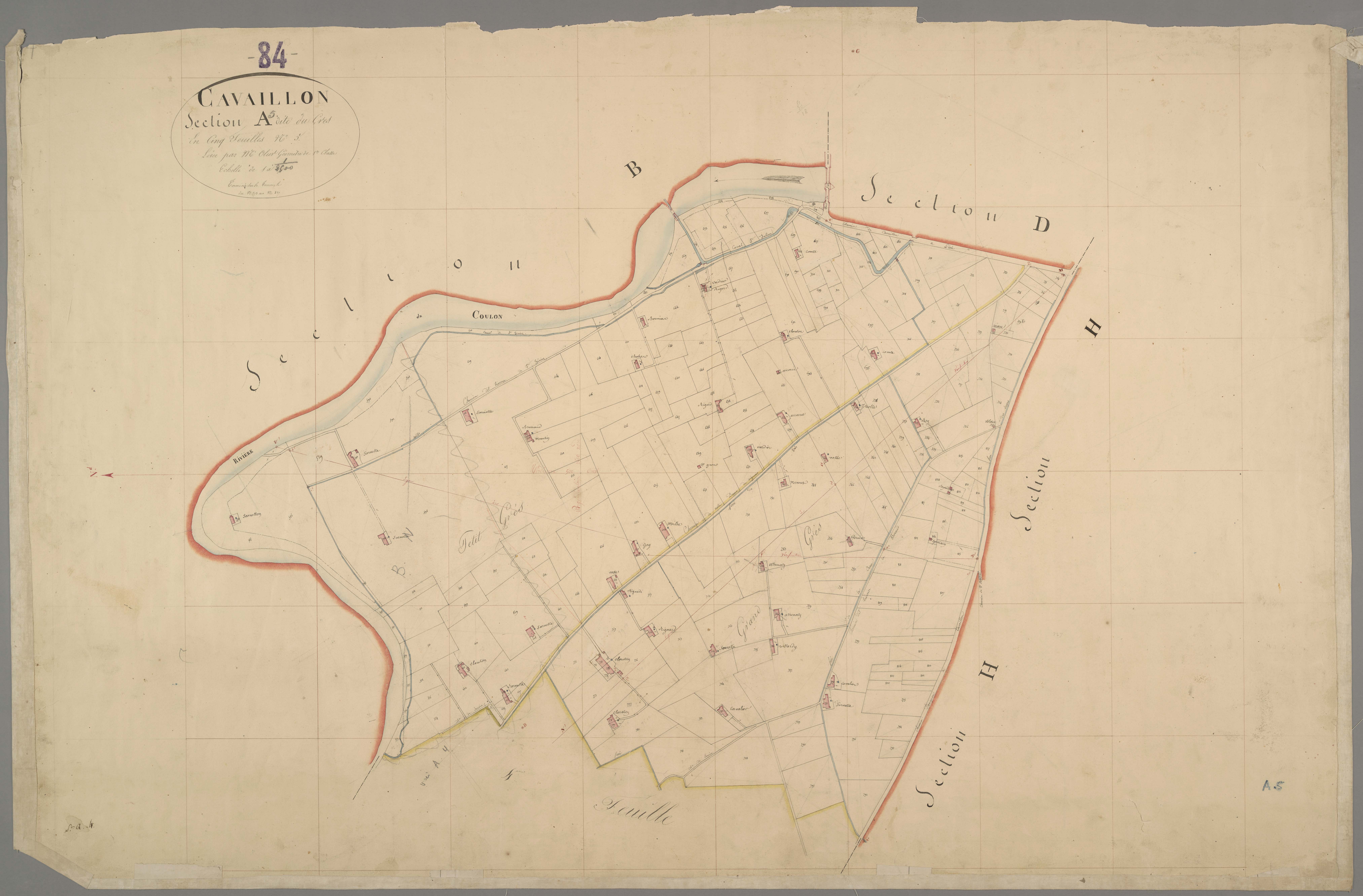 Cavaillon - Feuille 5