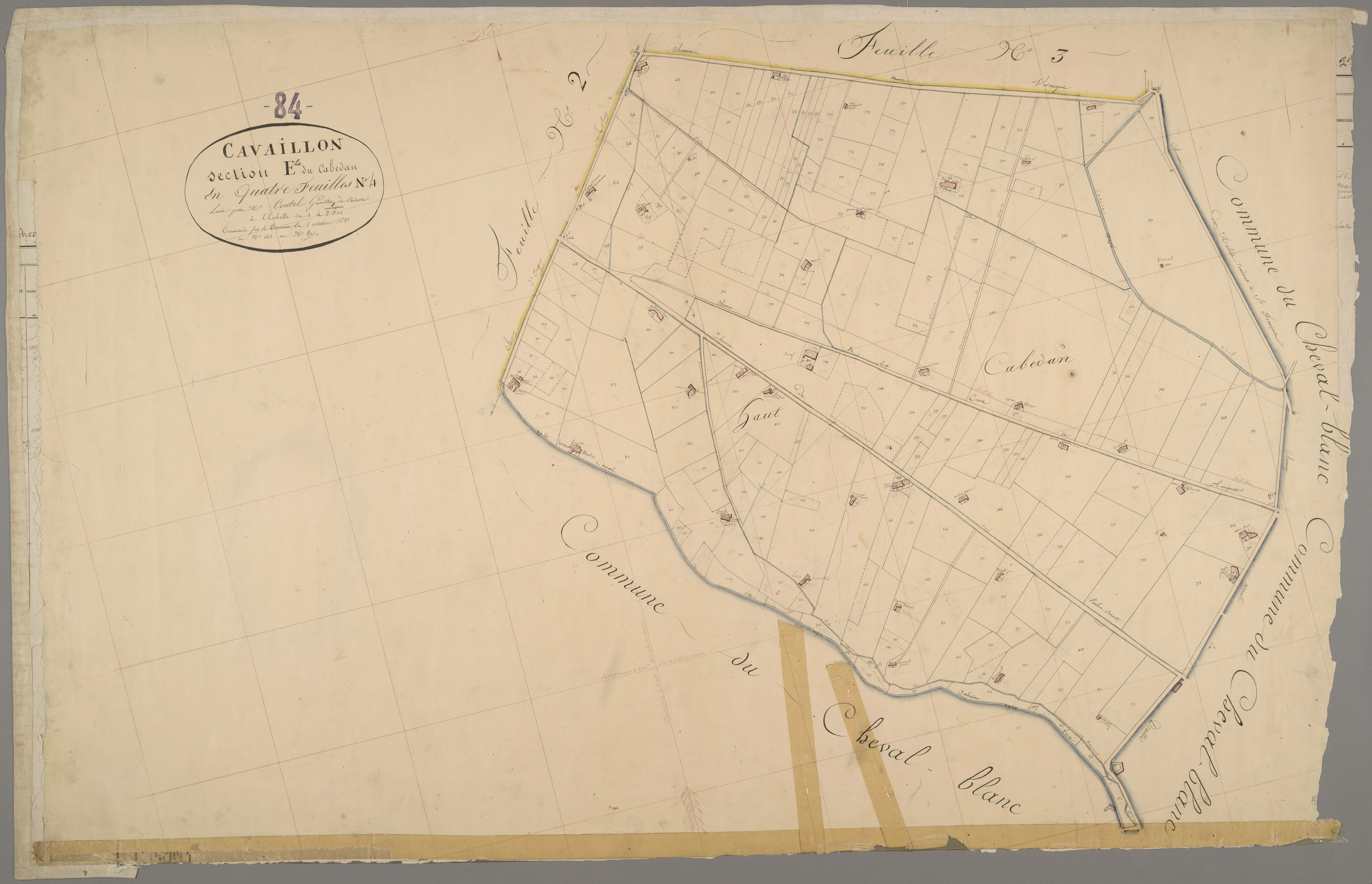 Cavaillon - Feuille 4