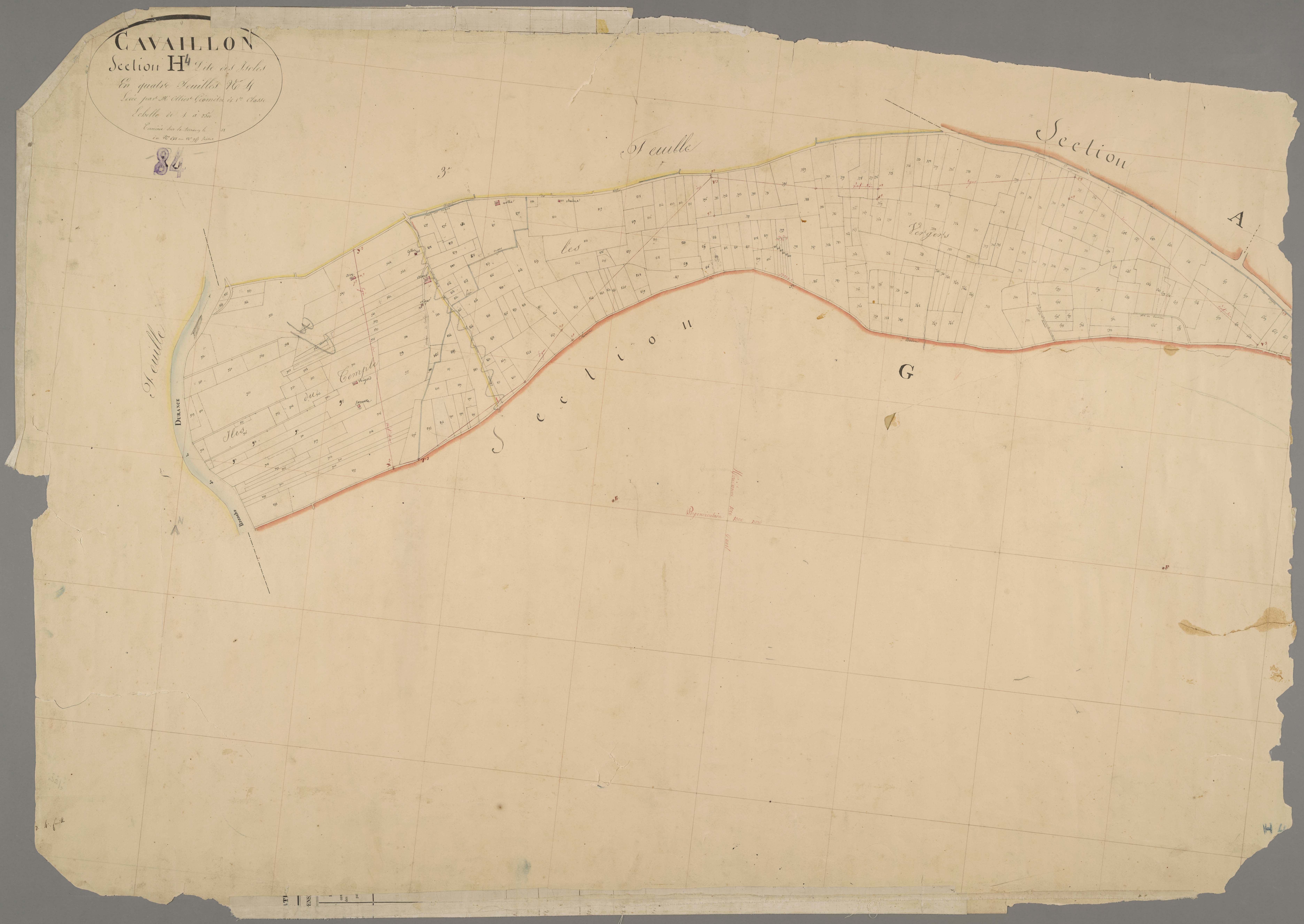 Cavaillon - Feuille 4