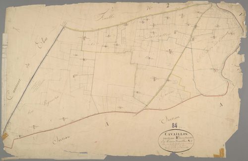 Cavaillon - Feuille 1