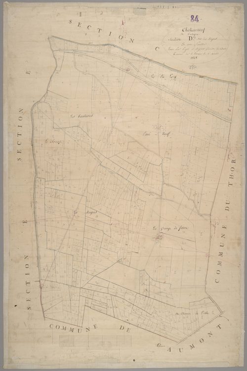 Châteauneuf-de-Gadagne - Feuille unique
