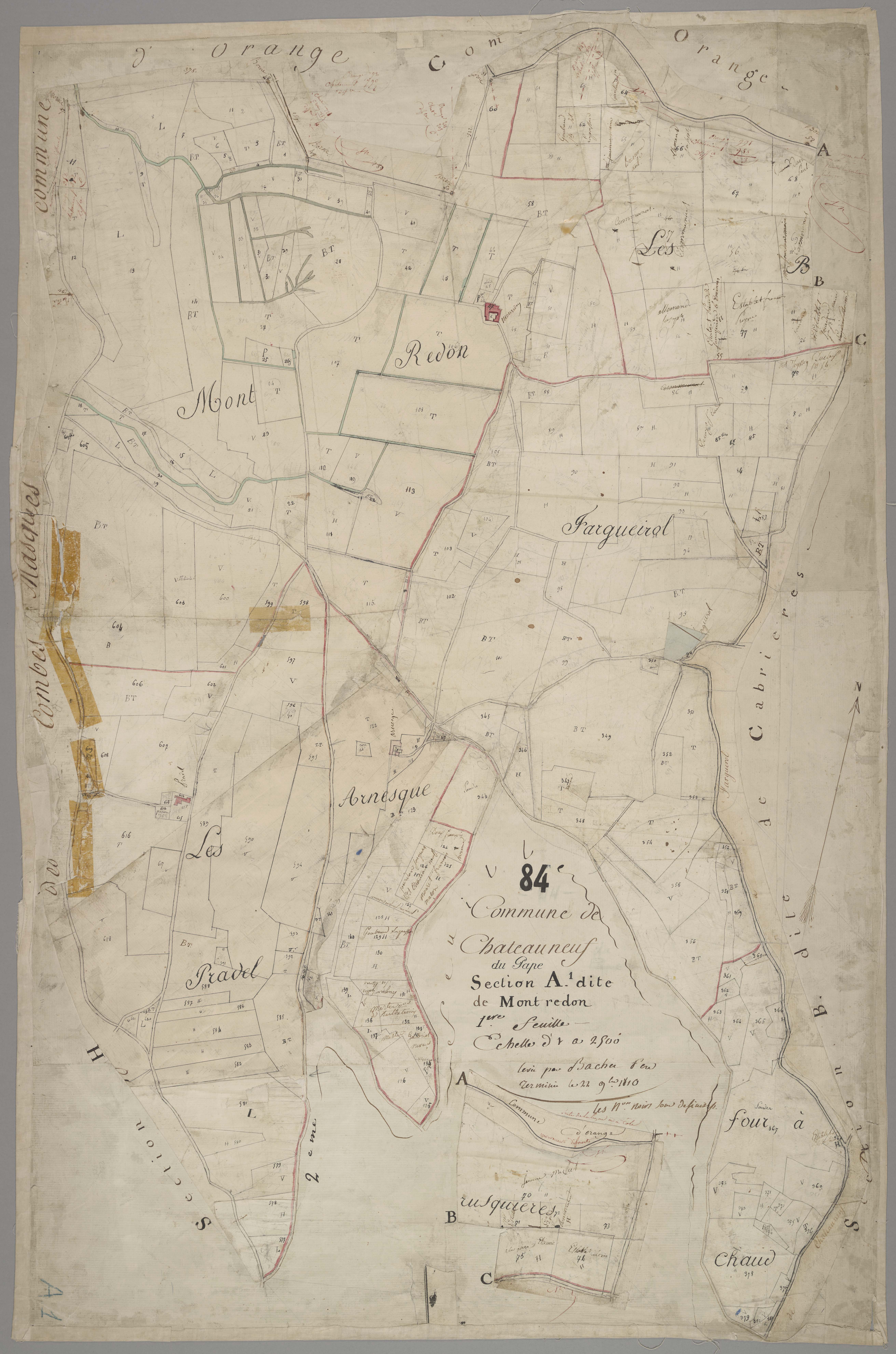 Châteauneuf-du-Pape - Feuille 1