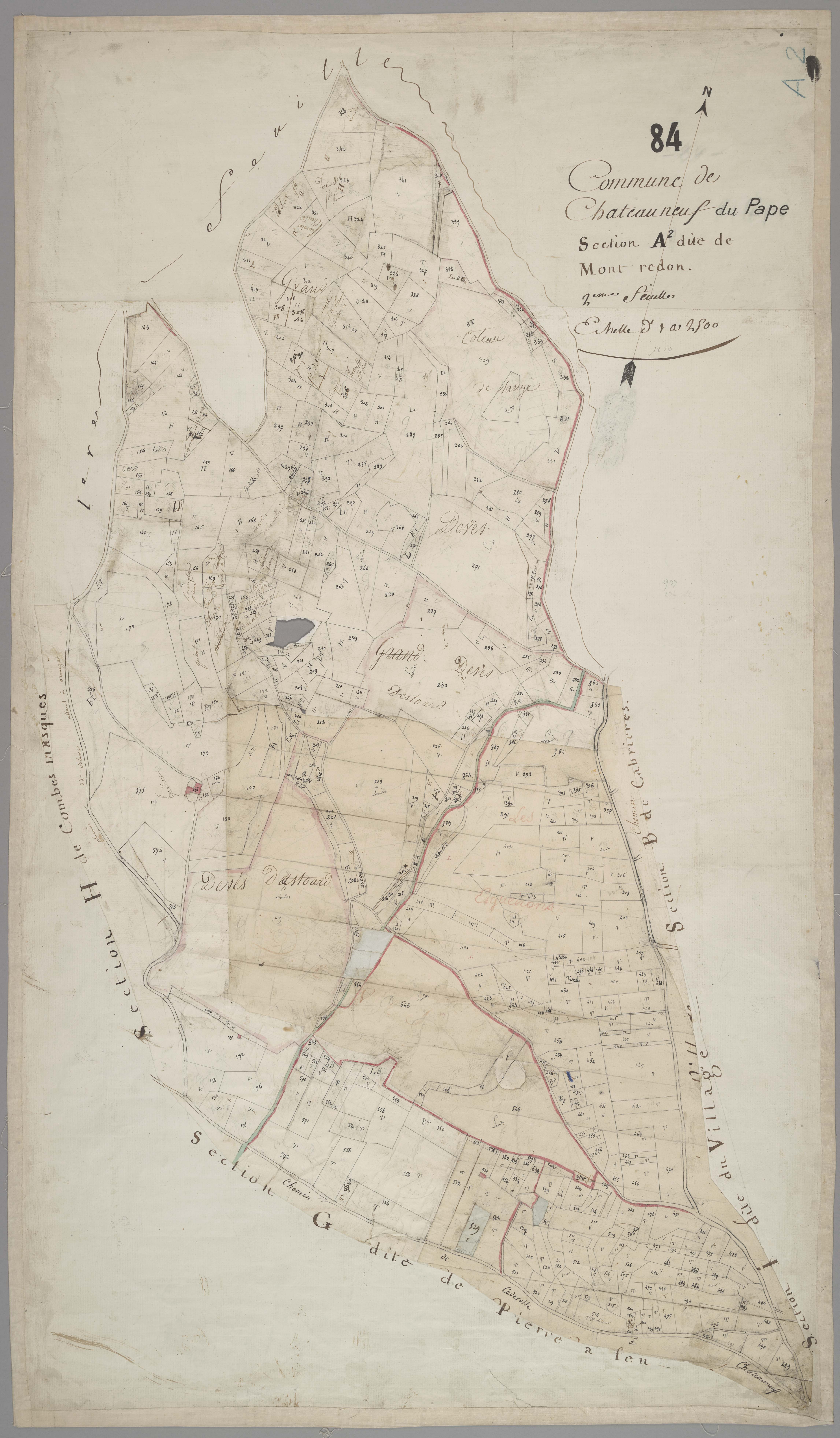 Châteauneuf-du-Pape - Feuille 2