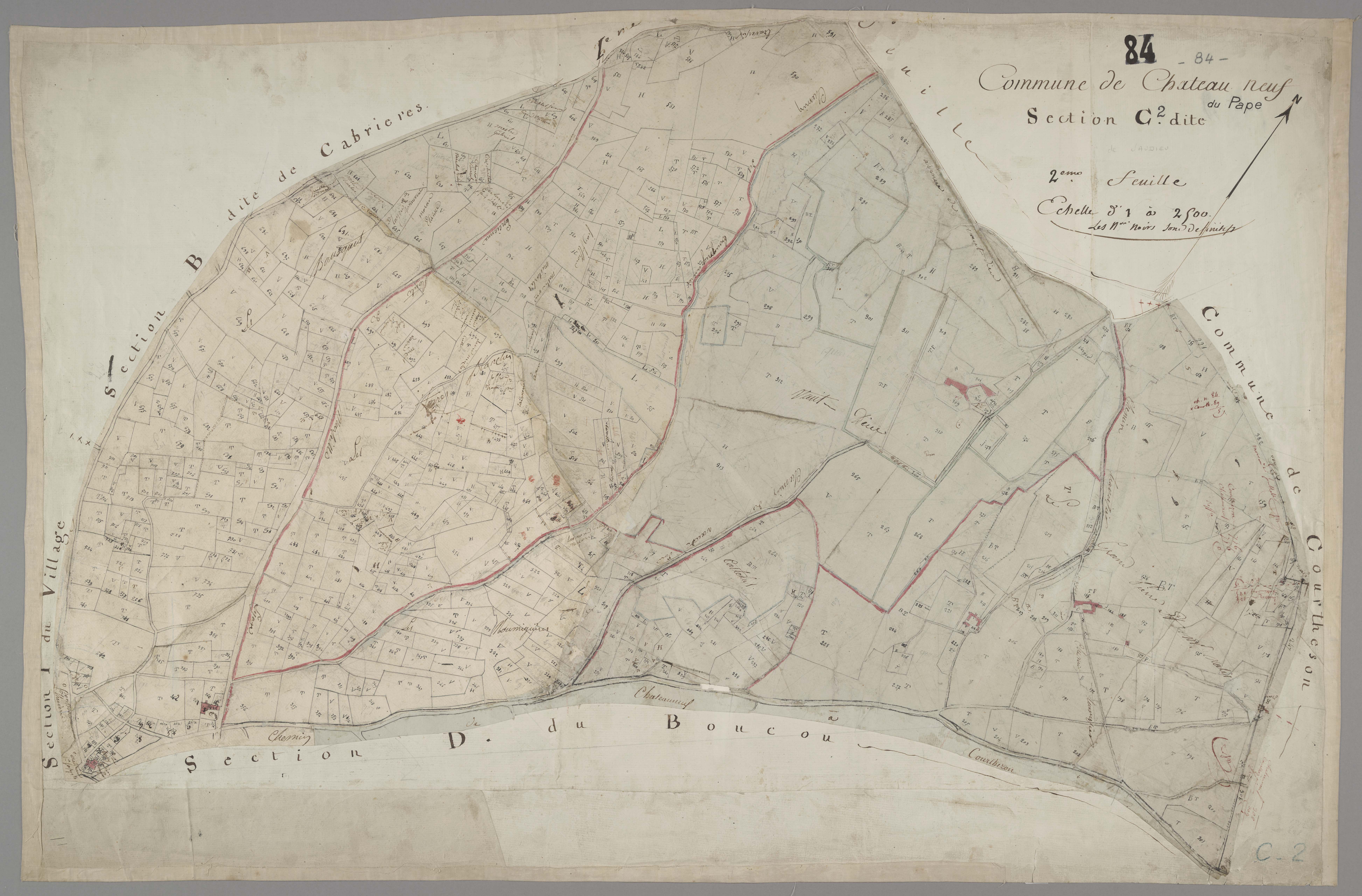 Châteauneuf-du-Pape - Feuille 2