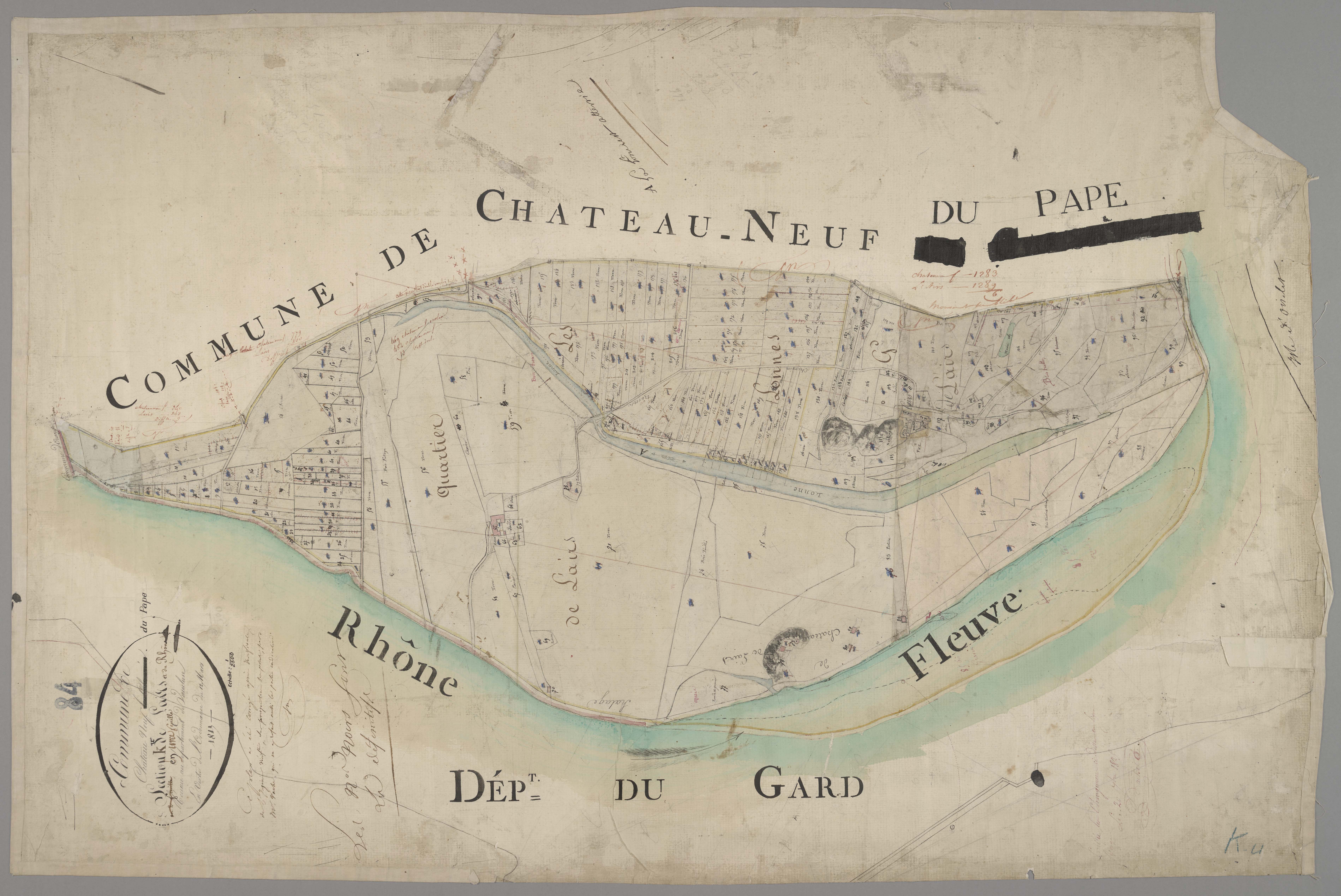 Châteauneuf-du-Pape - Feuille unique