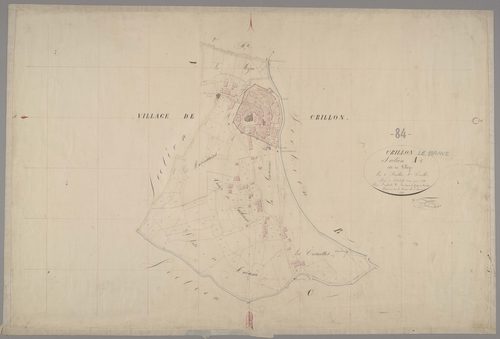 Crillon-le-Brave - Feuille 1