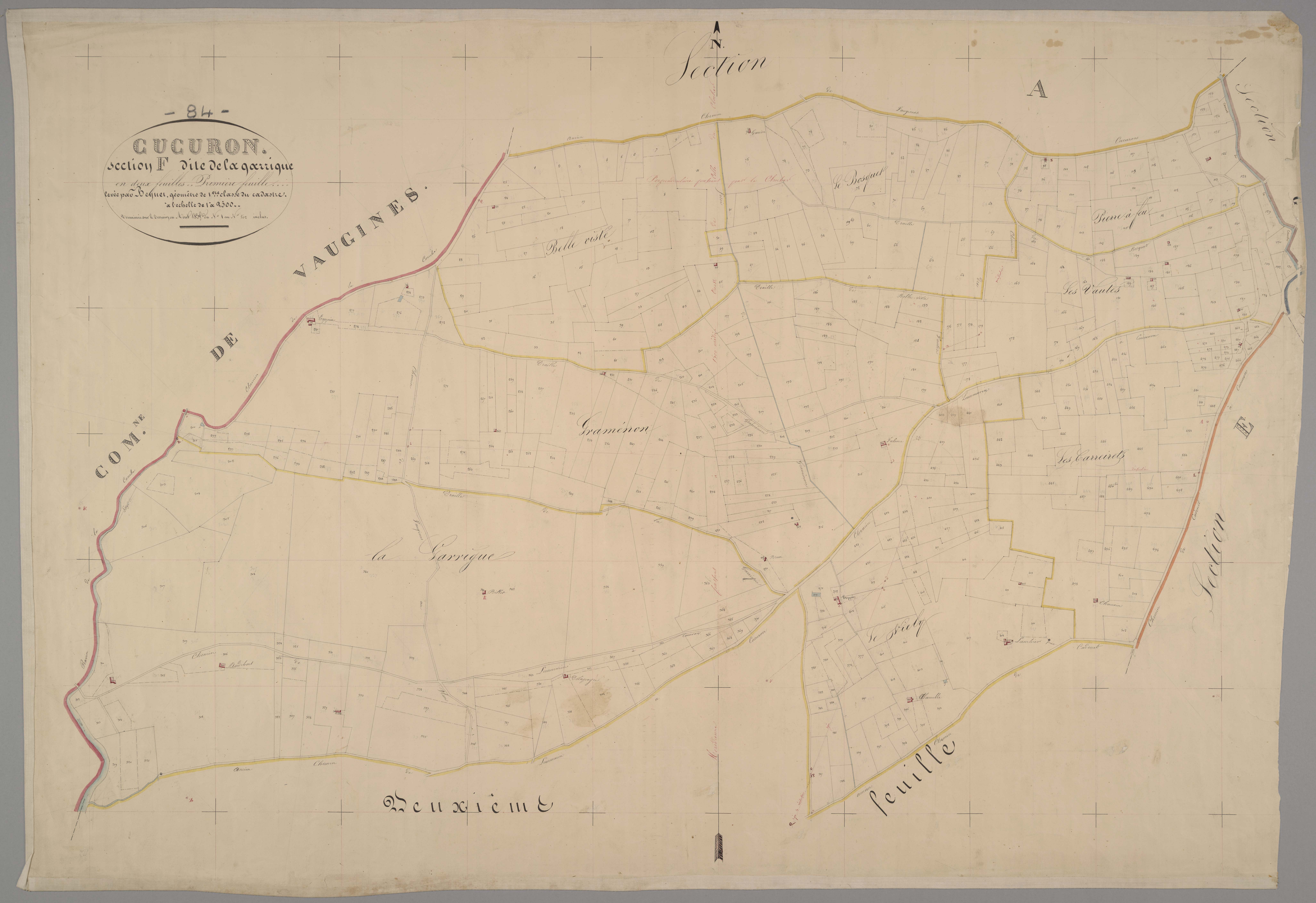 Cucuron - Feuille 1
