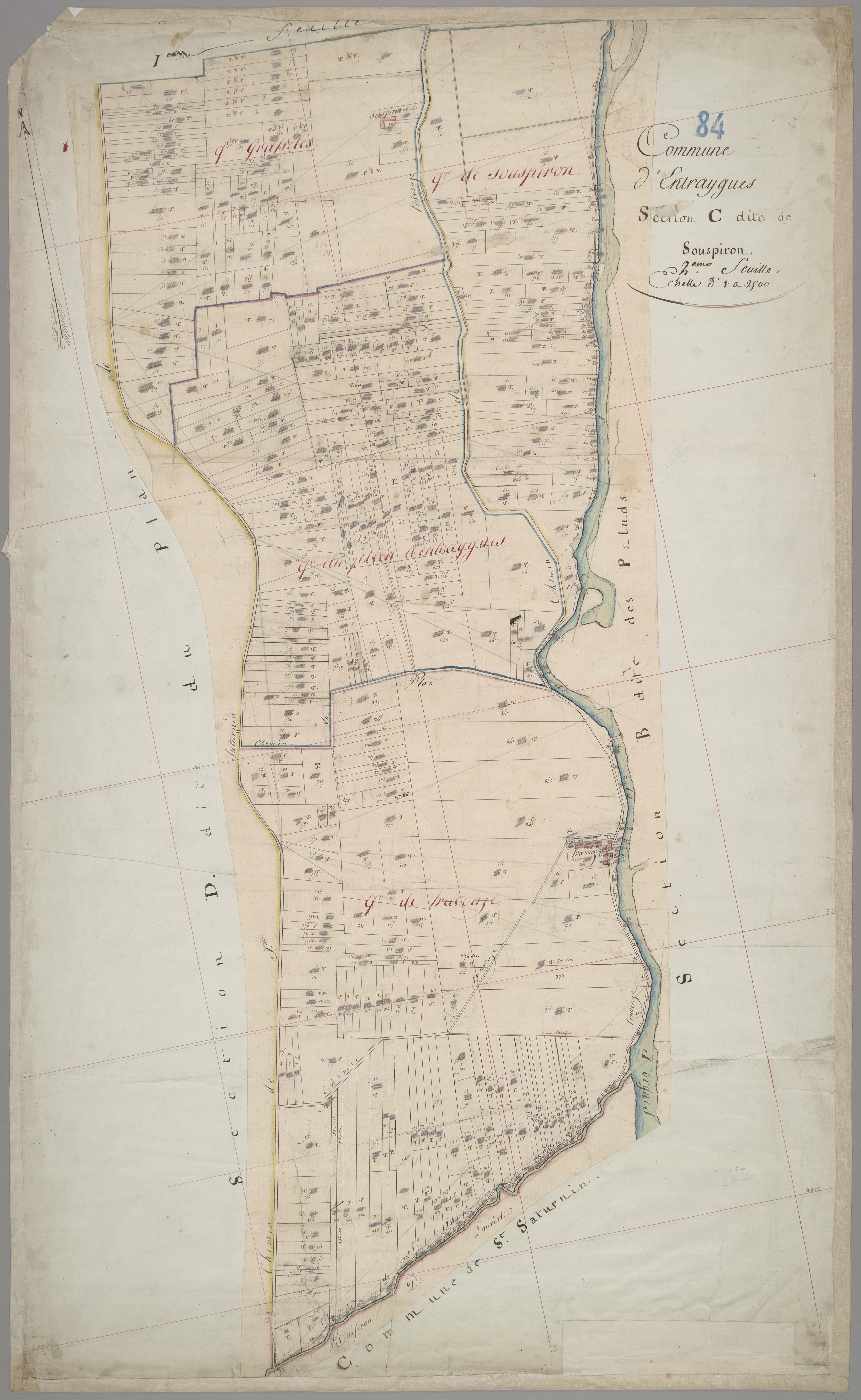 Entraigues-sur-la-Sorgue - Feuille 2